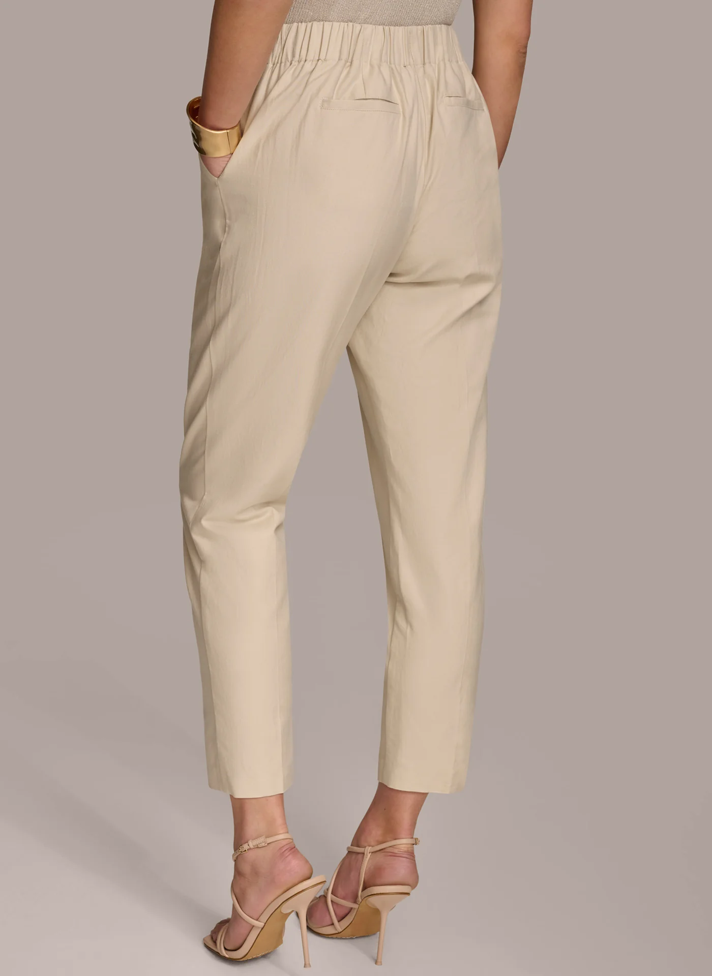 PULL ON TROUSER WITH PLEATS - VXVOV