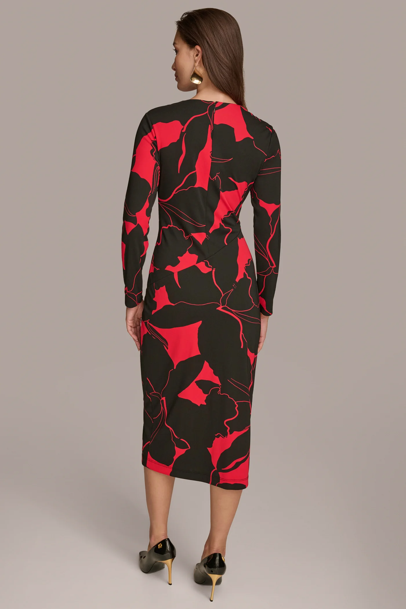 WRAP MIDI DRESS - VXVOV