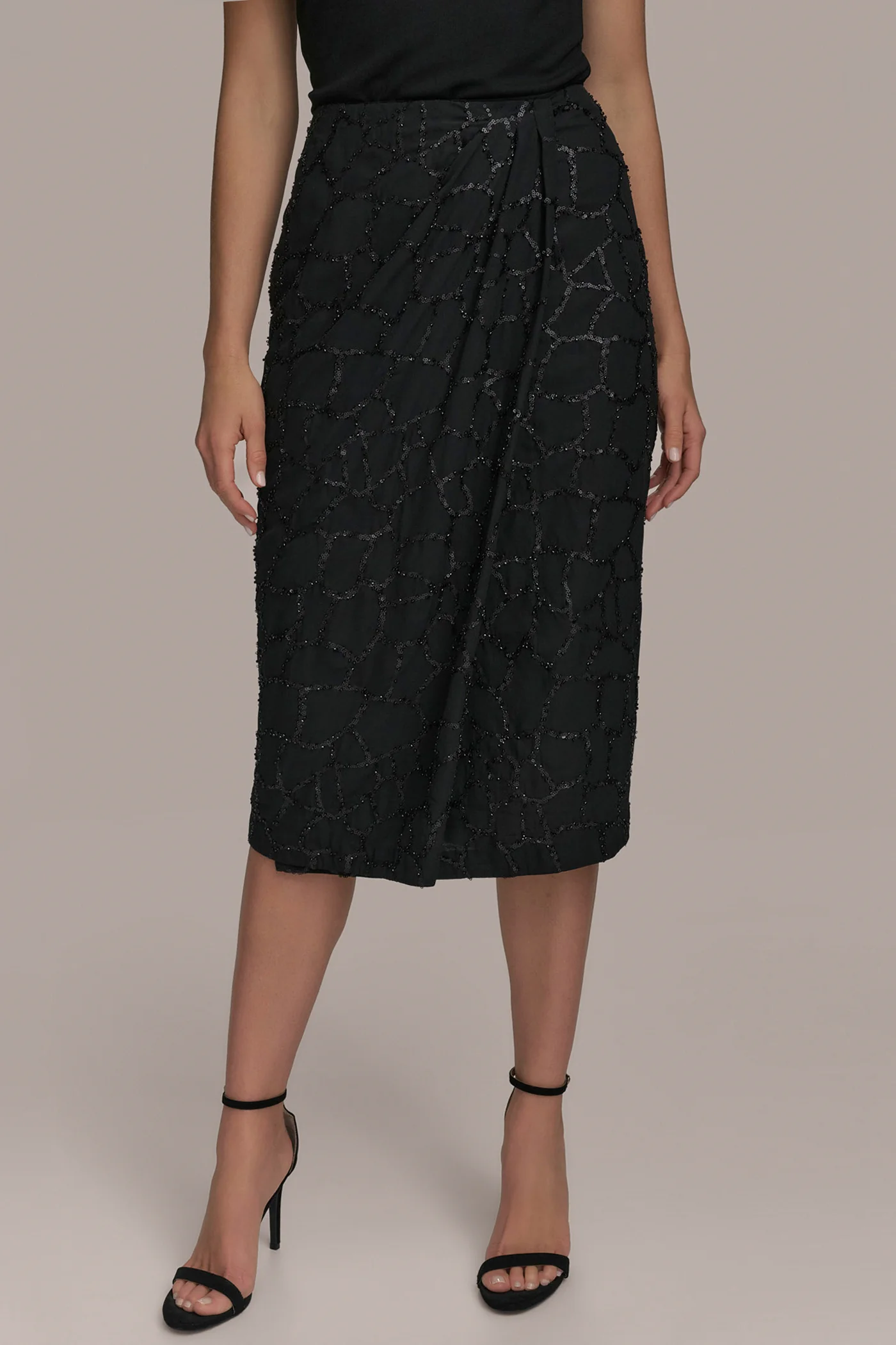 FAUX WRAP SKIRT - VXVOV