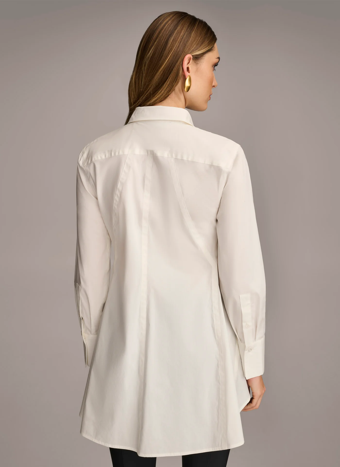 LONG SLEEVE A-LINE TUNIC - VXVOV