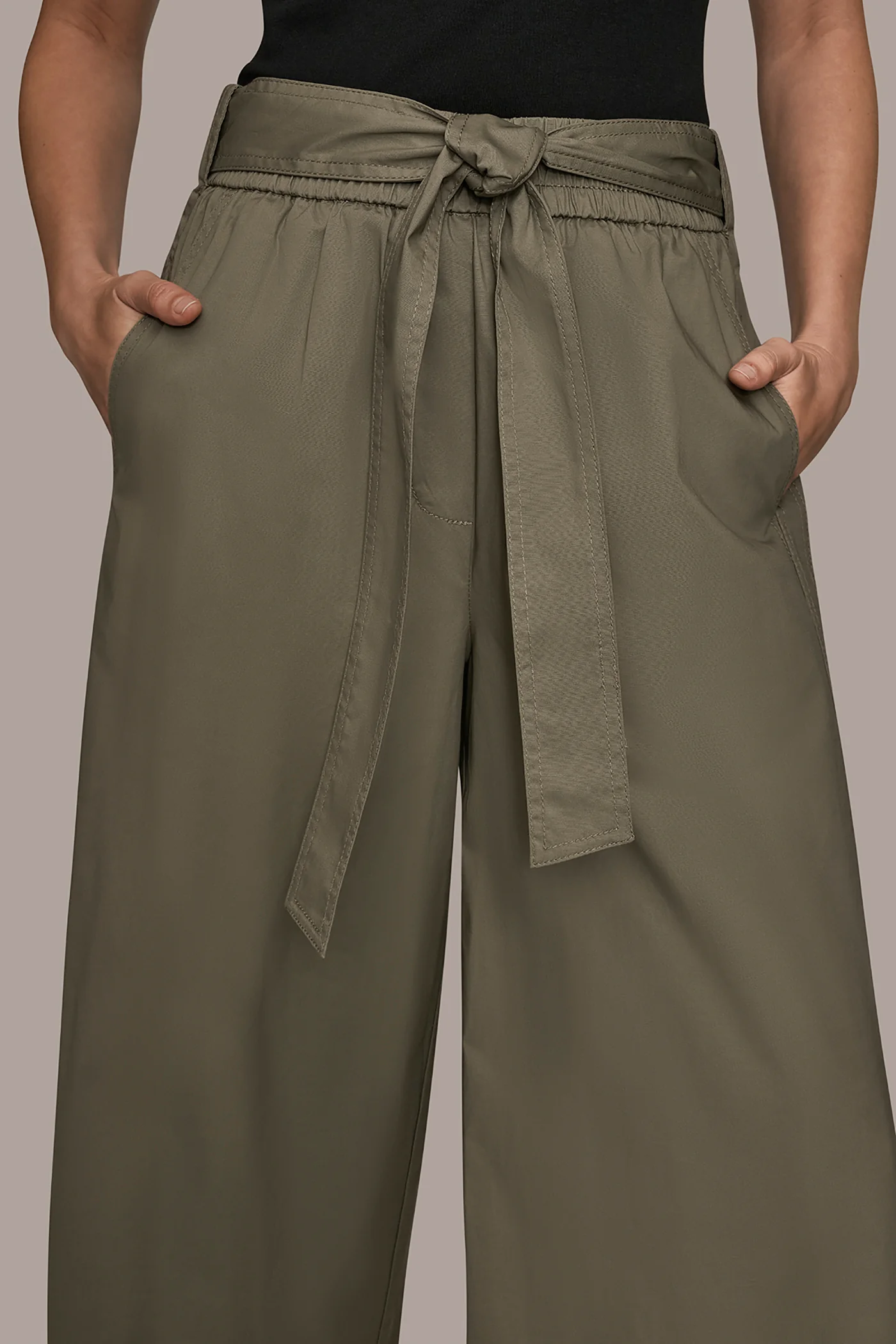 CROPPED HIGH-RISE WIDE-LEG PANT - VXVOV