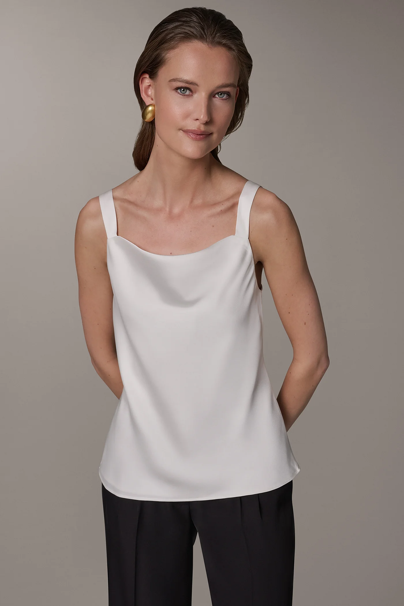 SATIN BLOUSE - VXVOV
