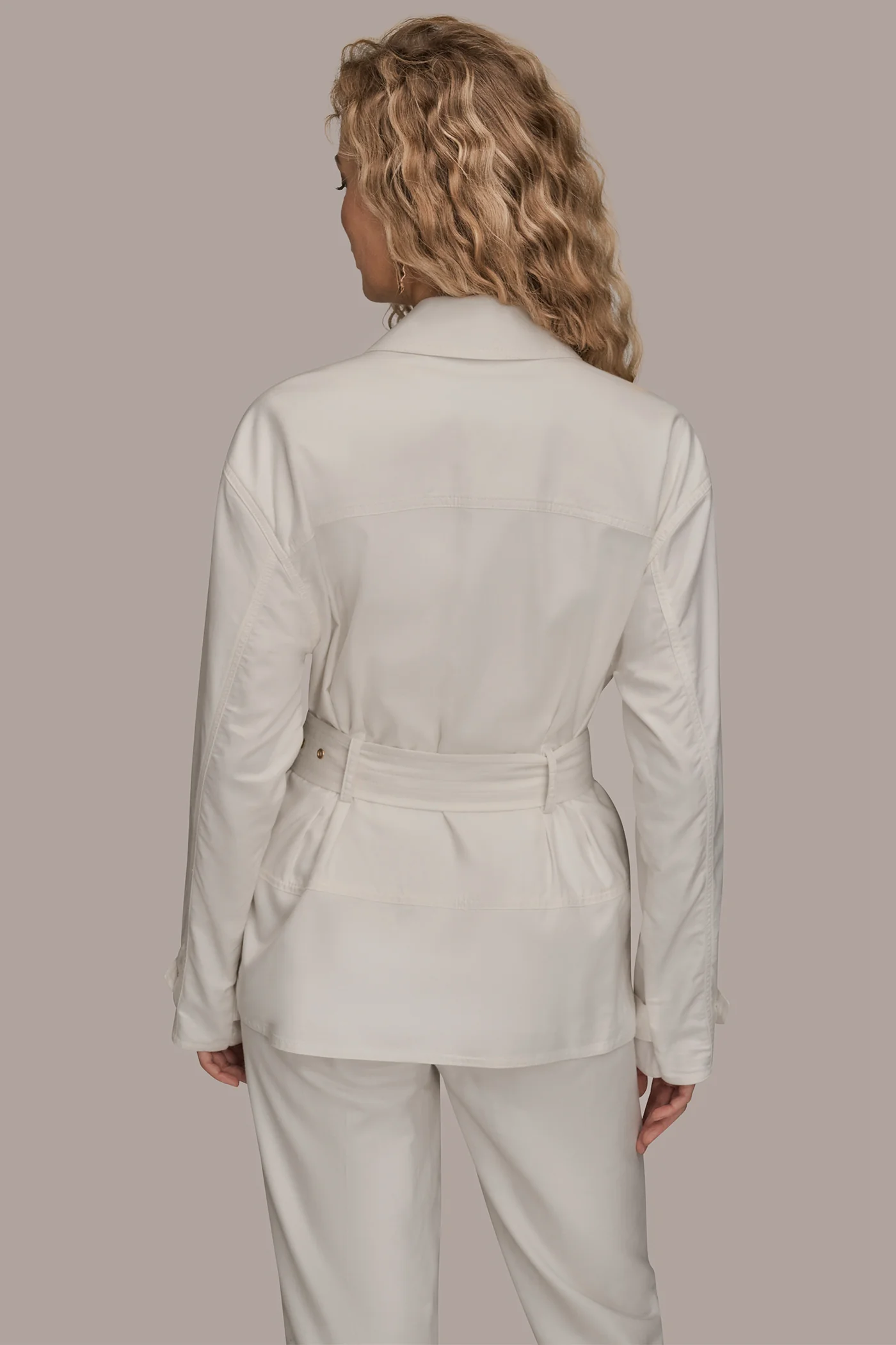 BELTED UTILITY JACKET - VXVOV
