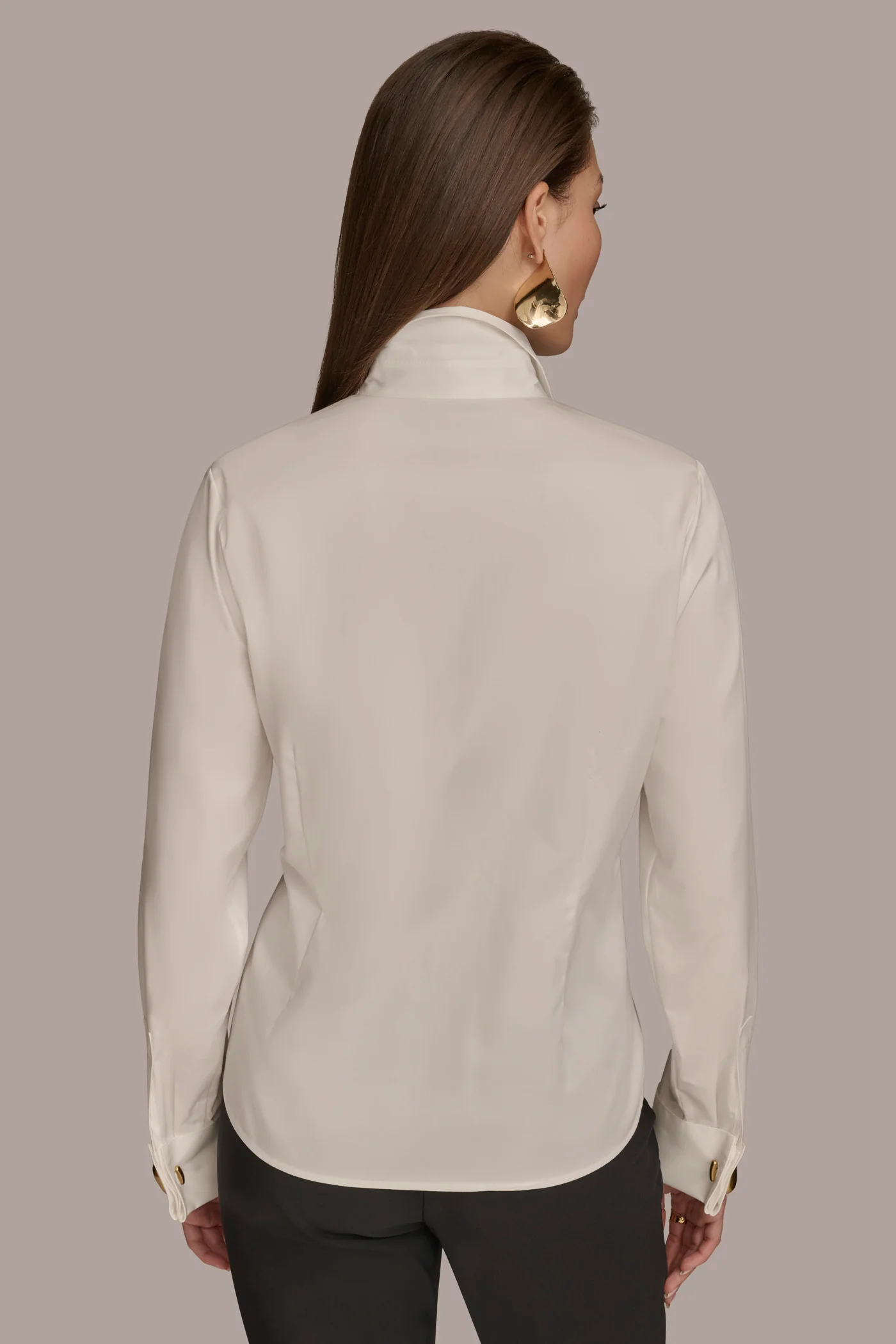 BUTTON UP WITH CUFF HARDWARE TOP - VXVOV