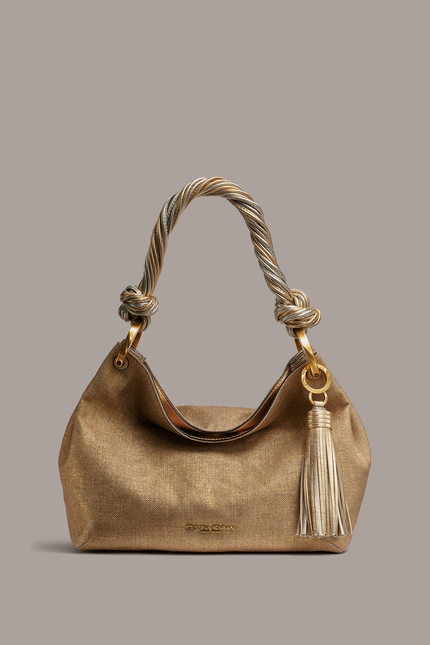 GLENWOOD SMALL METALLIC CANVAS SHOULDER BAG - VXVOV
