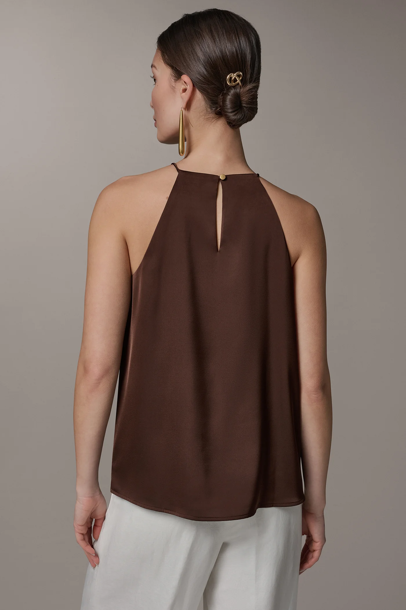 SLEEVELESS HALTER TOP - VXVOV