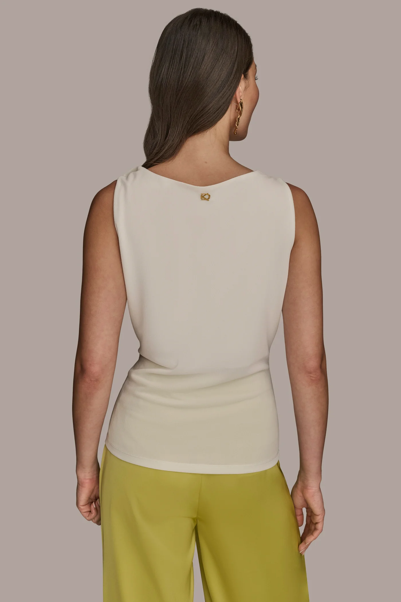 Twist Strap Ruched Tank - VXVOV