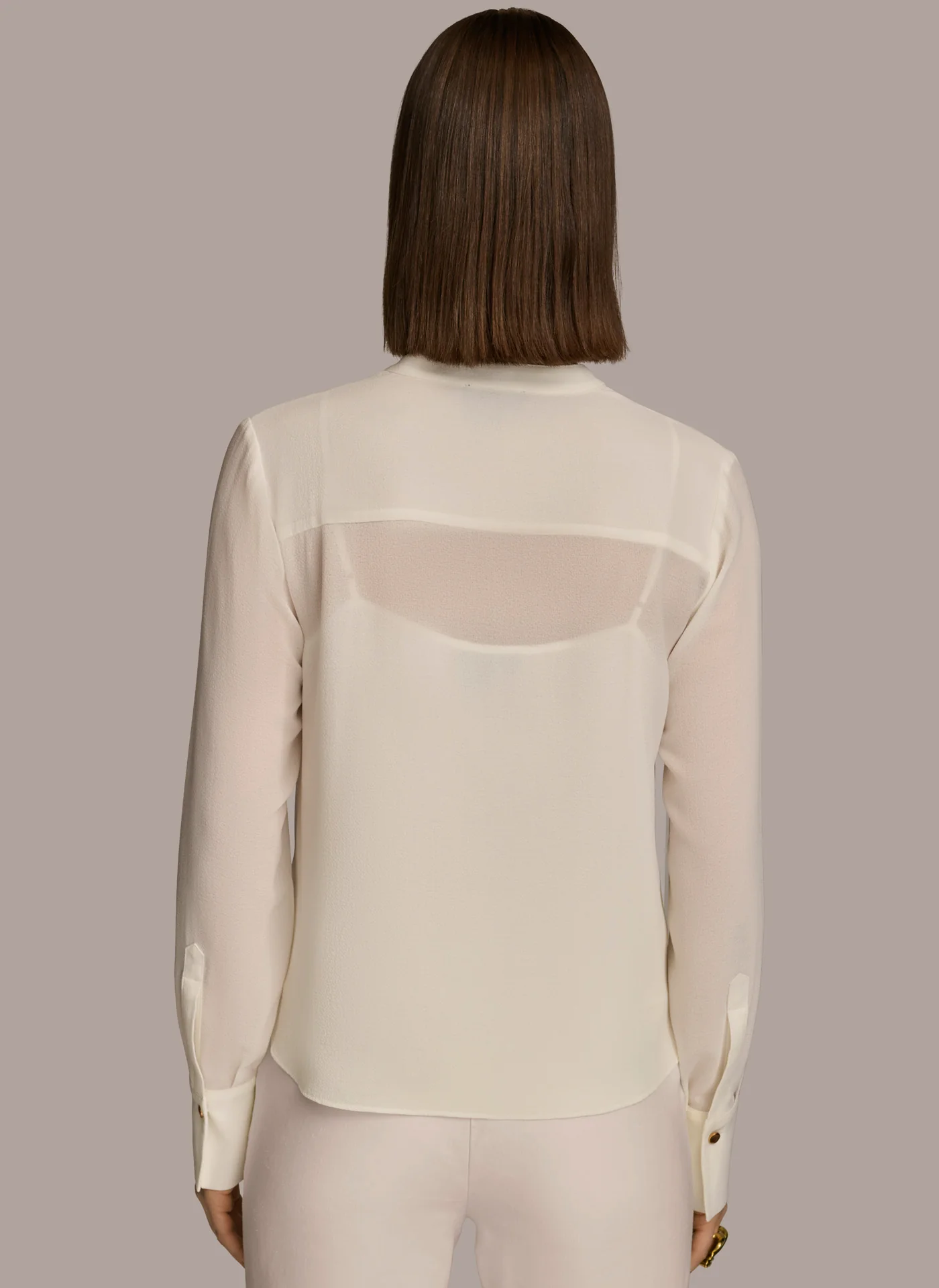 FAUX WRAP TOP - VXVOV
