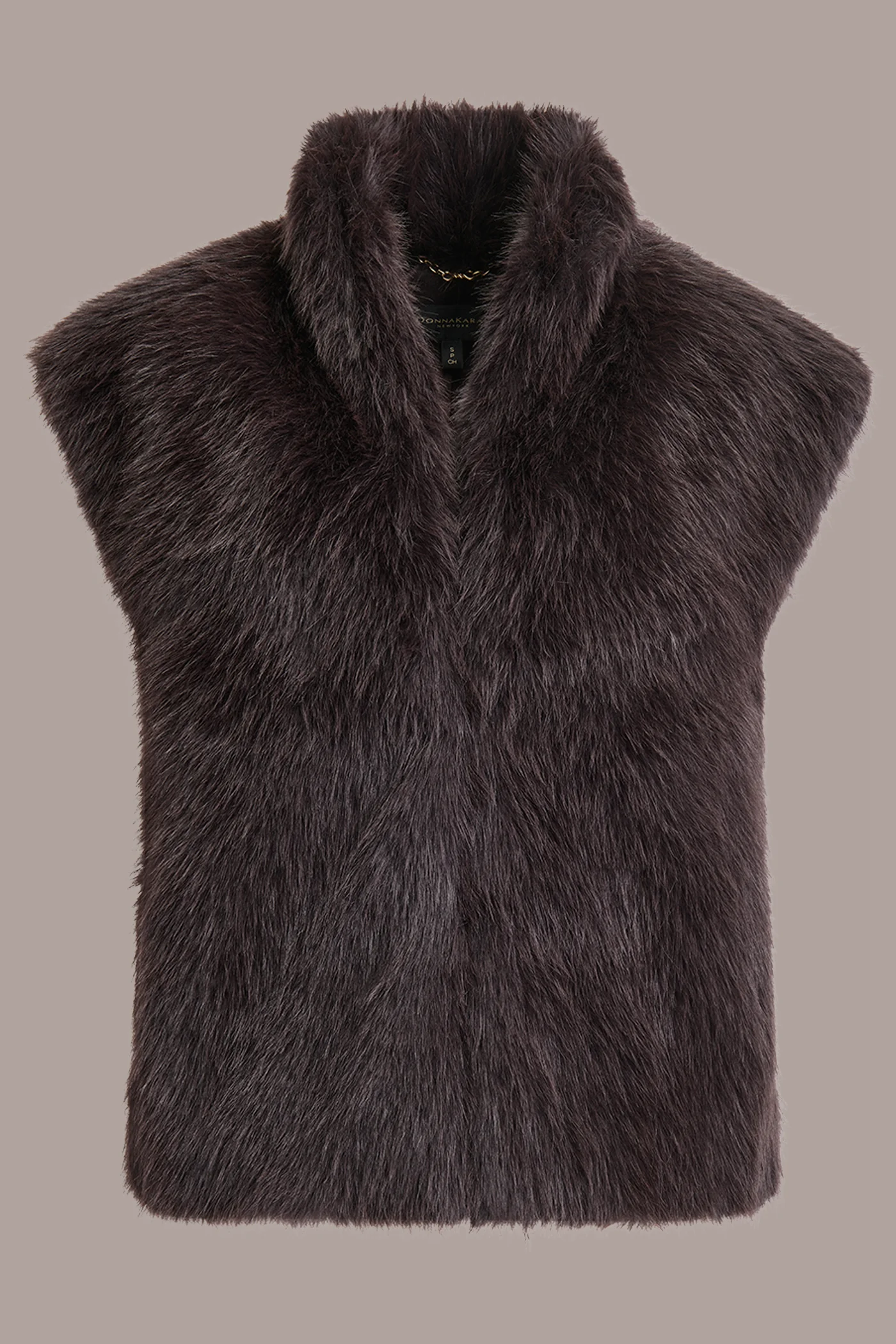 FAUX FUR VEST - VXVOV