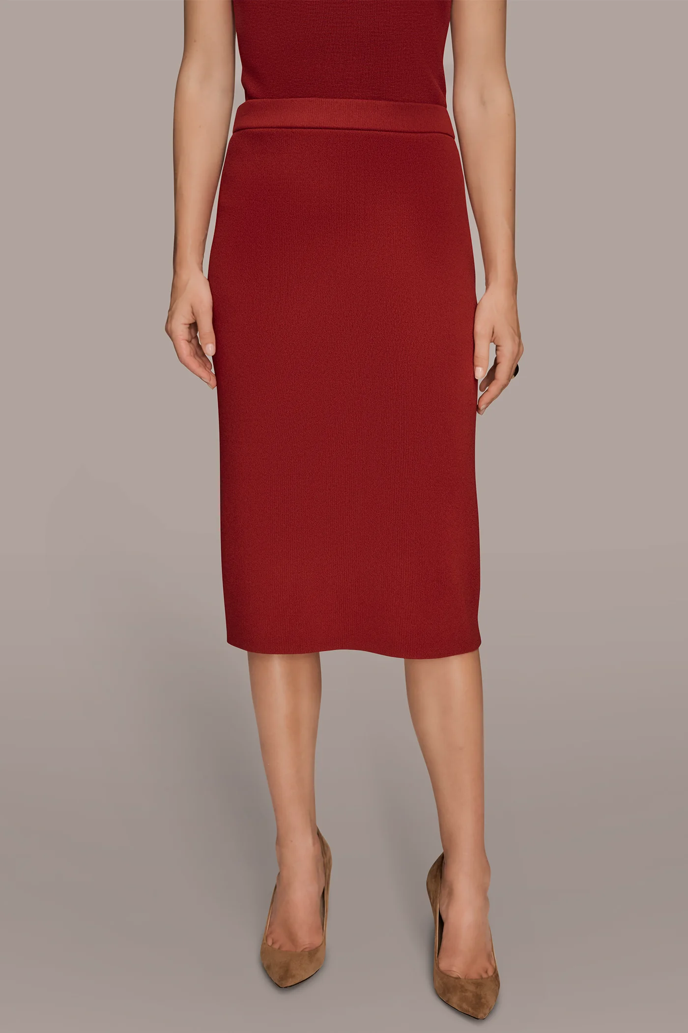 MIDI KNIT SKIRT - VXVOV