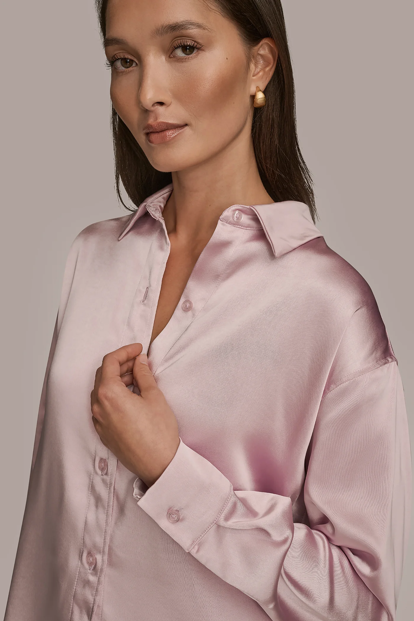 SATIN SHIRT - VXVOV