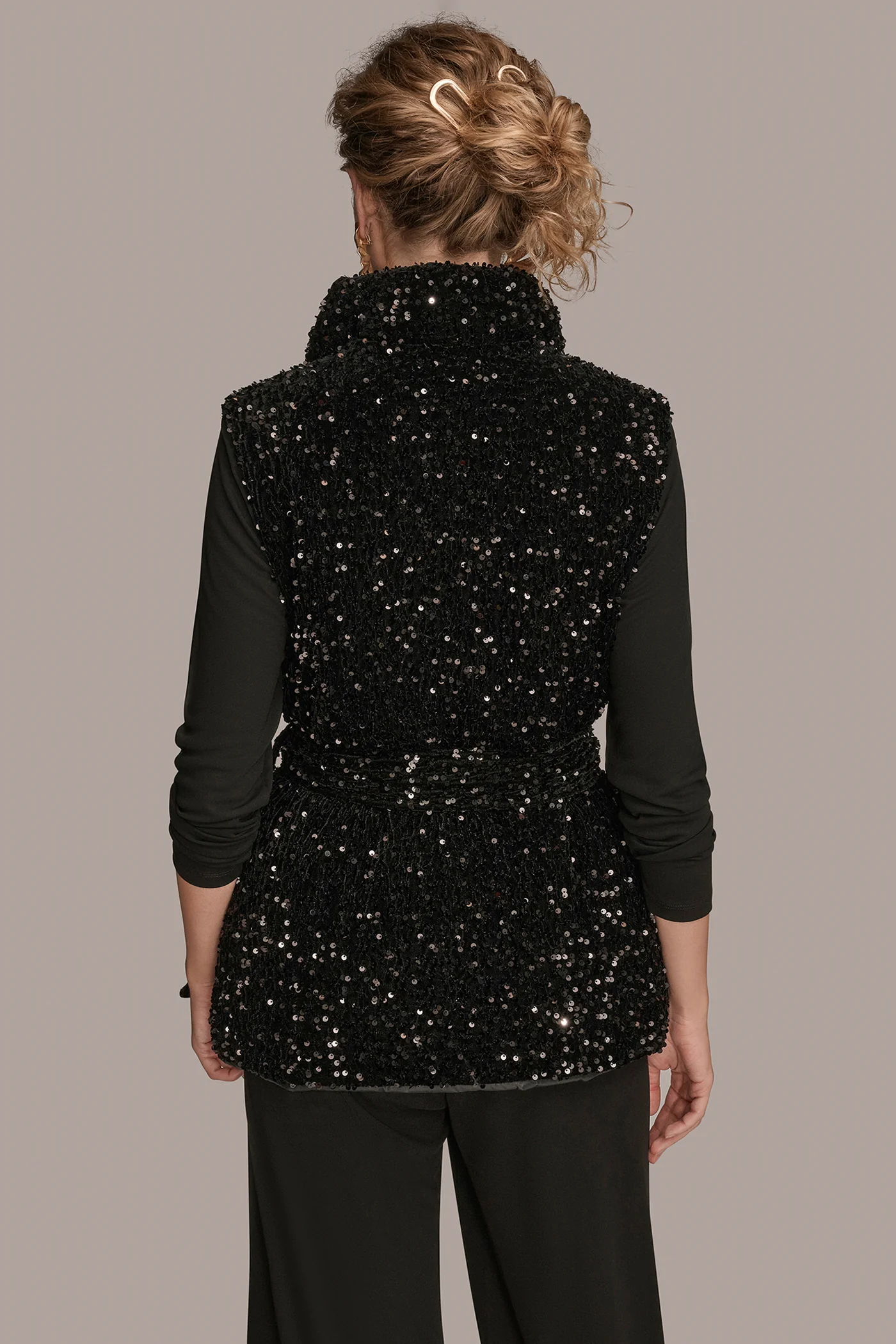 SEQUIN VEST - VXVOV