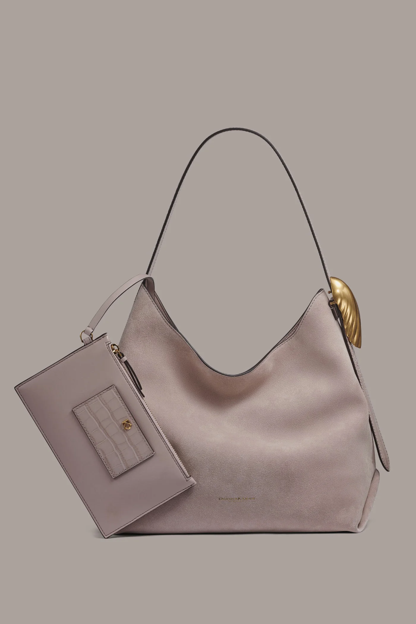 GEORGETTE SUEDE SHOULDER BAG - VXVOV