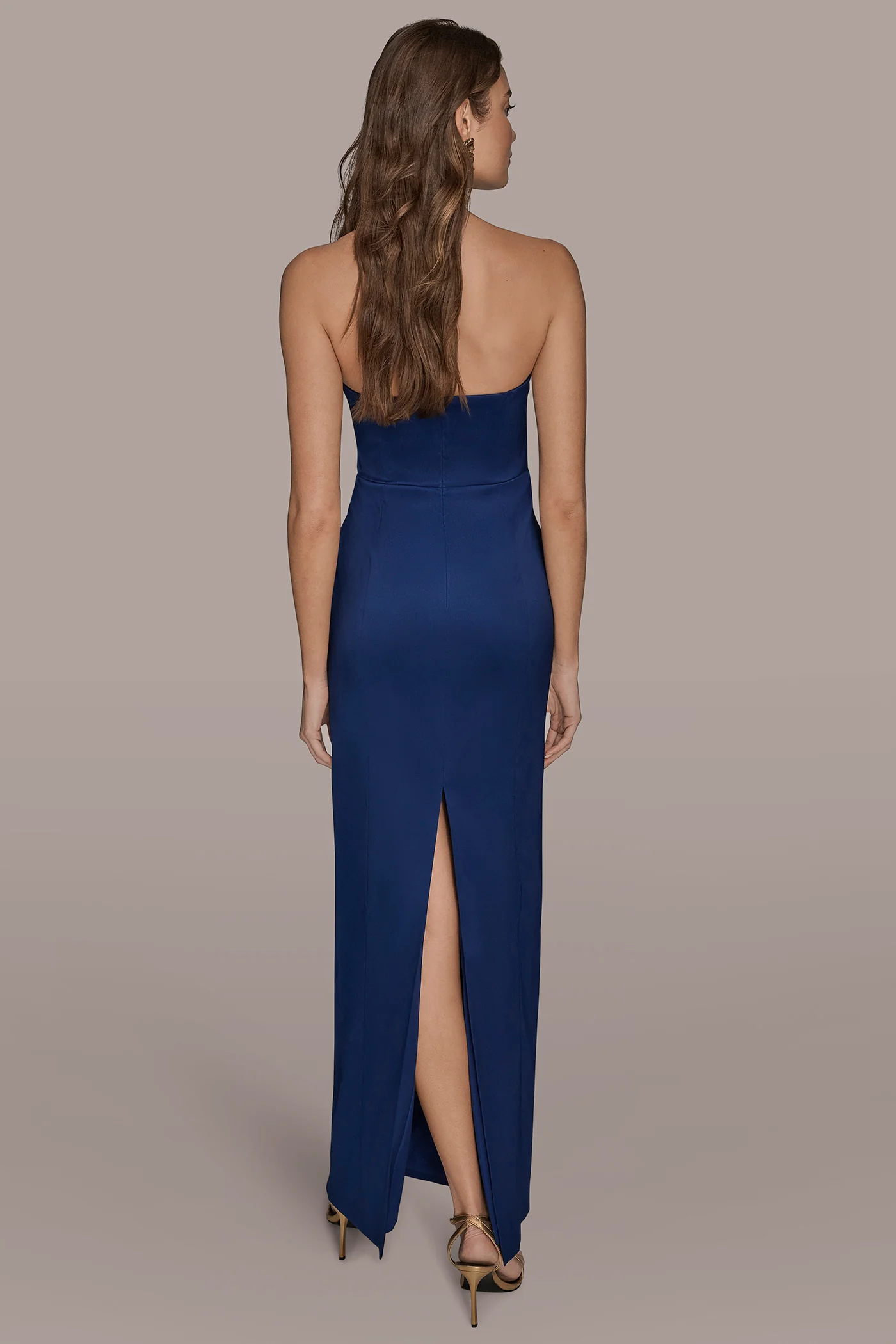 MIKADO STRAPLESS SWEETHEART GOWN - VXVOV