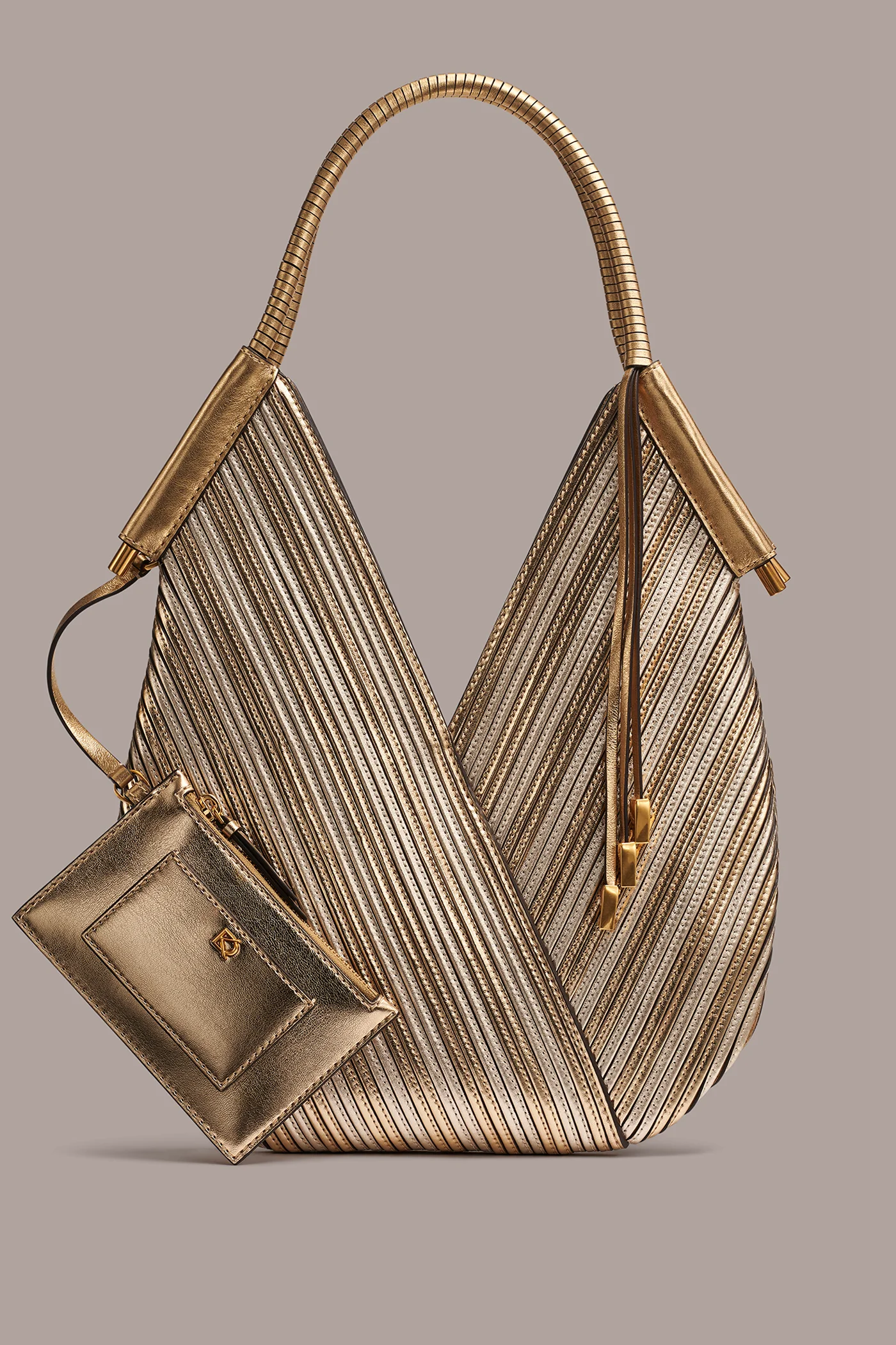 BALDWIN MINI METALLIC SHOULDER BAG - VXVOV