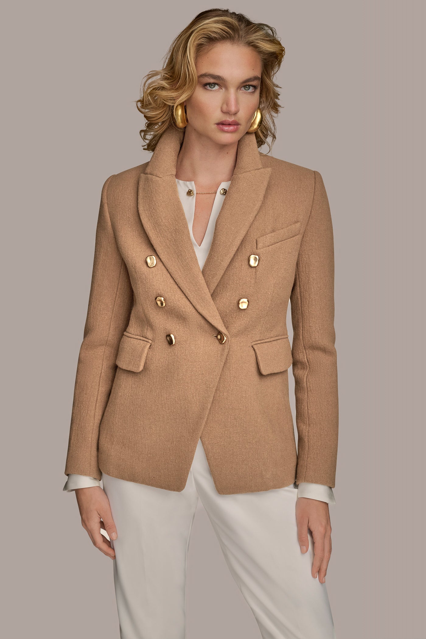 WOOL BLAZER JACKET - VXVOV