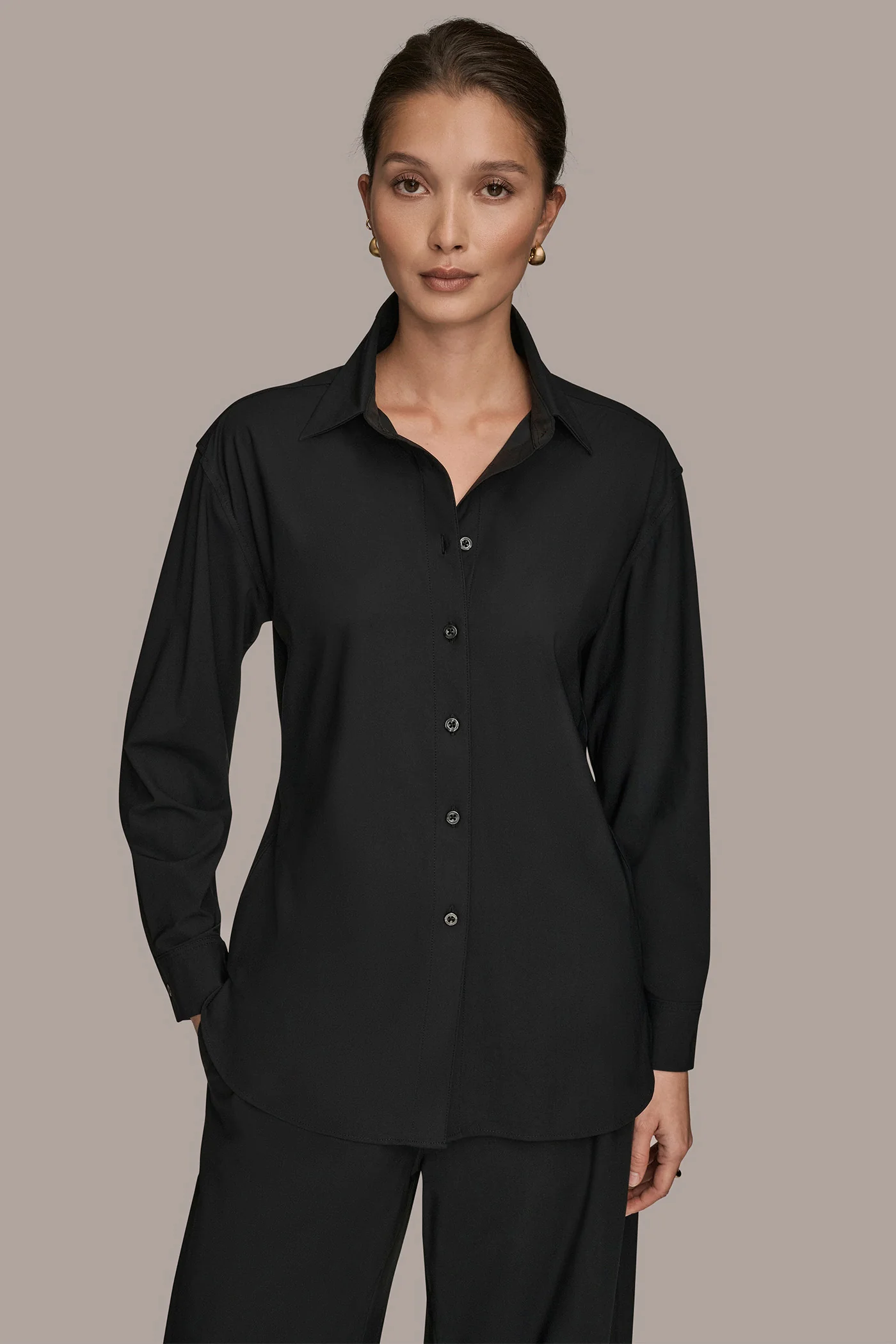 STRETCH-POPLIN SHIRT - VXVOV