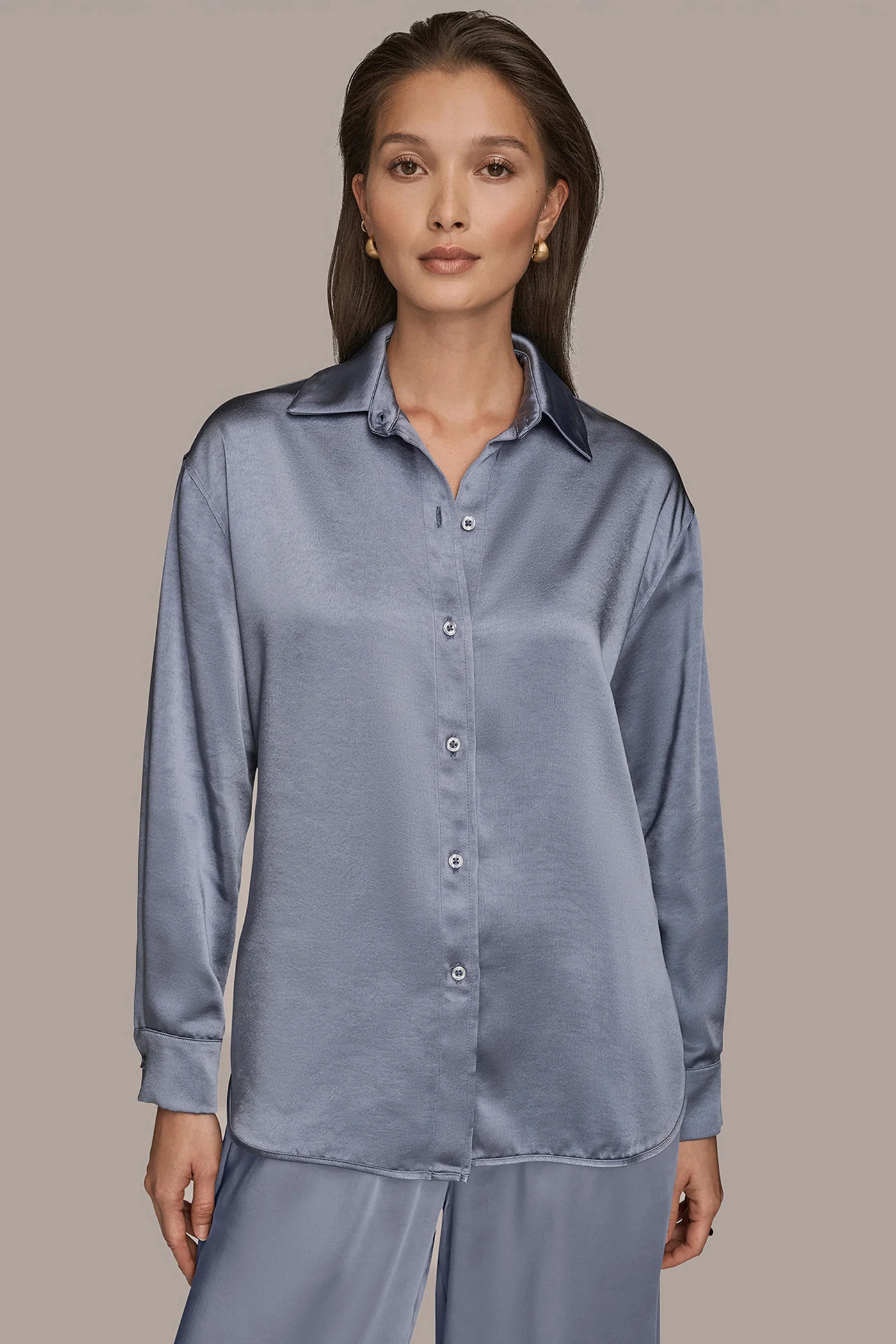 SATIN SHIRT - VXVOV
