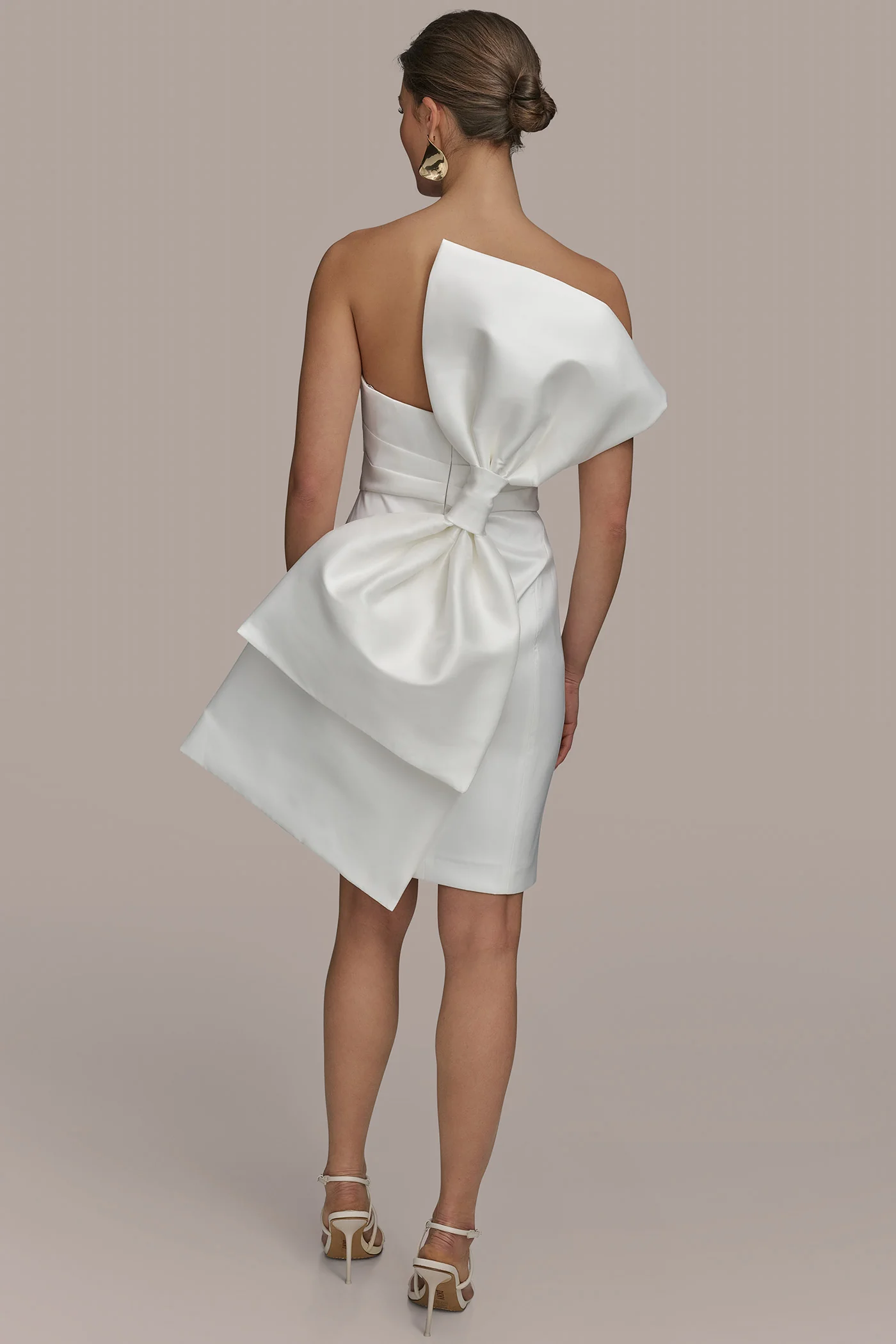 MIKADO SWEETHEART COCKTAIL DRESS - VXVOV