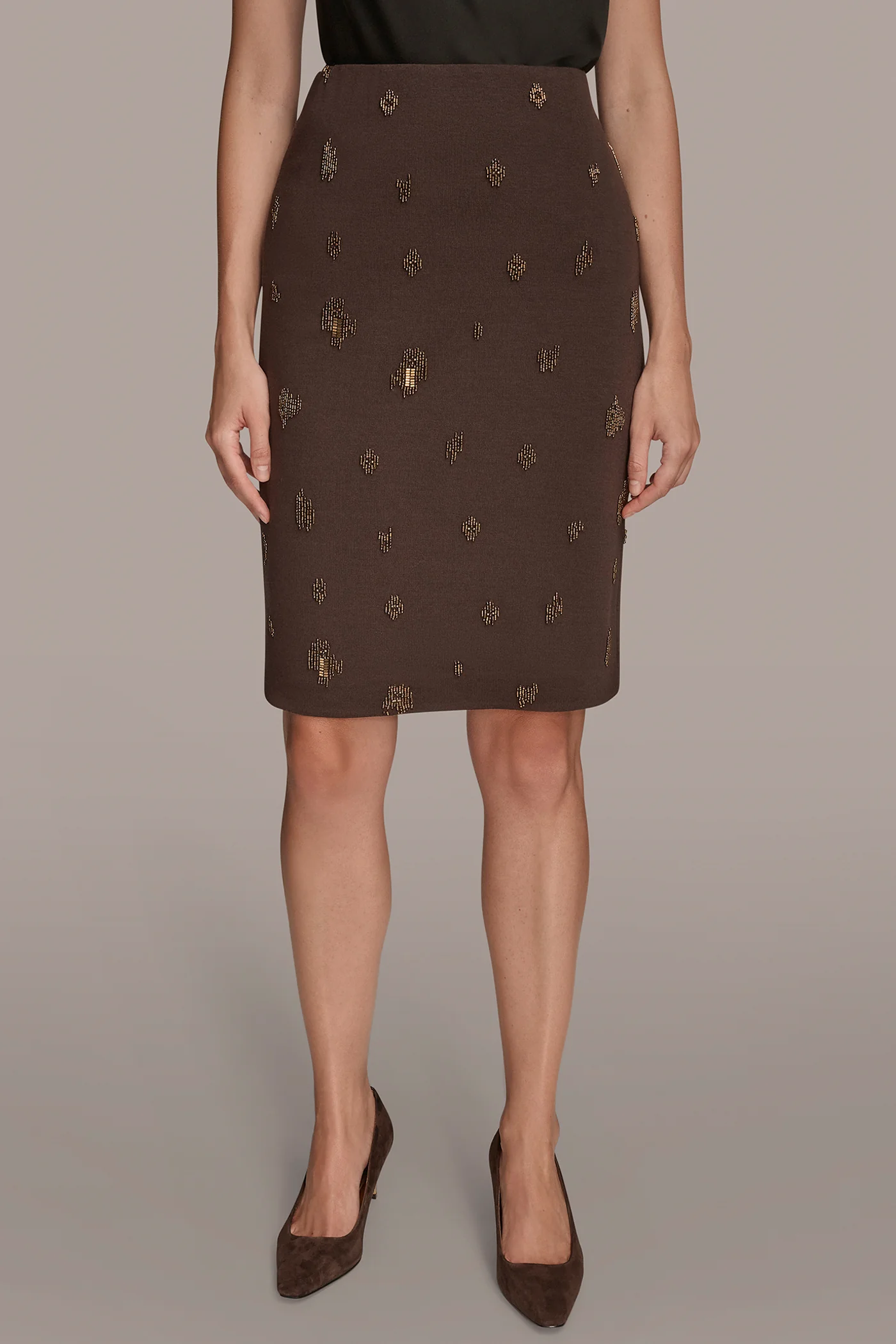 BEAD PENCIL SKIRT - VXVOV