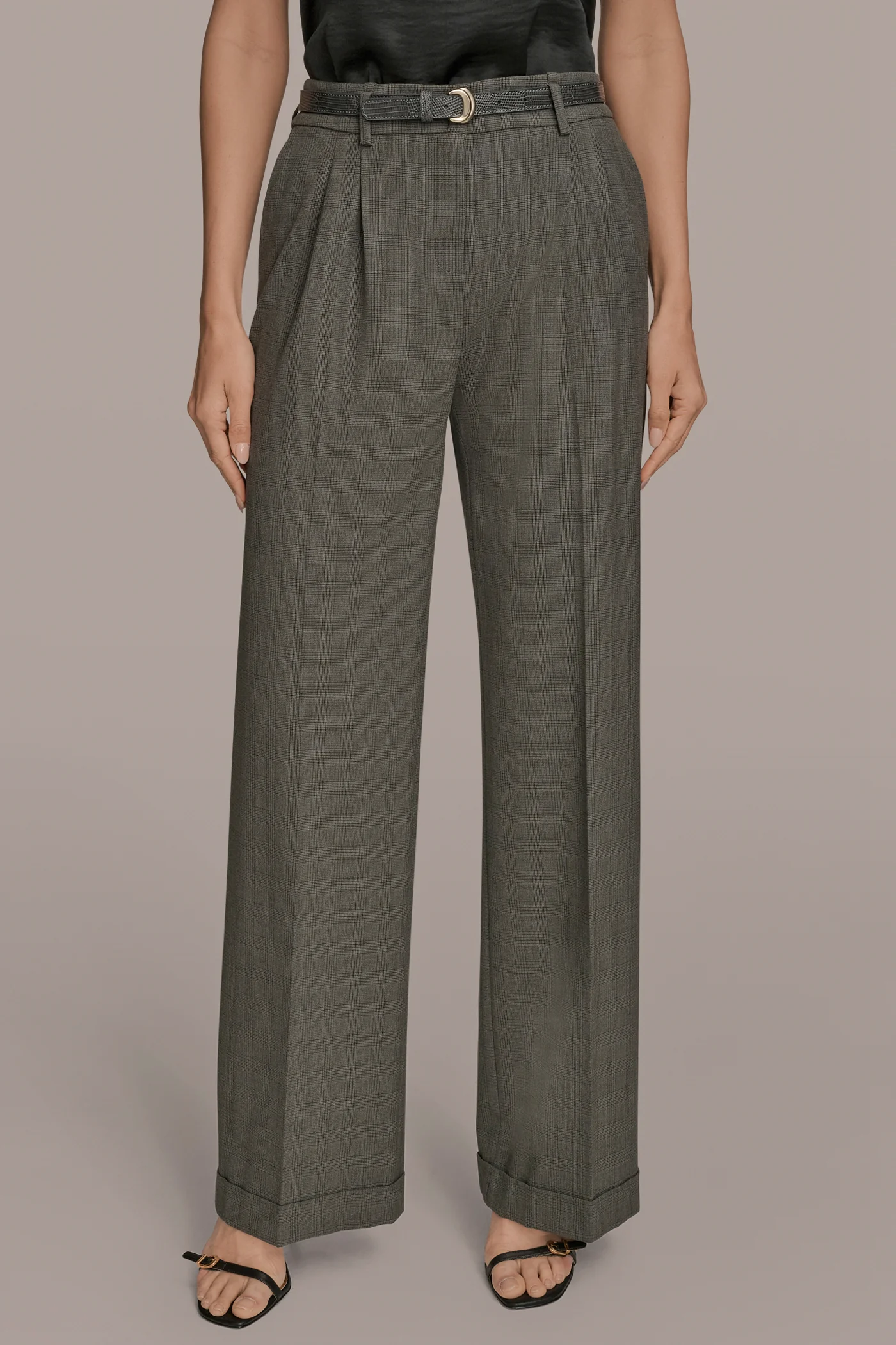 HIGH-RISE WIDE-LEG SUIT PANT - VXVOV