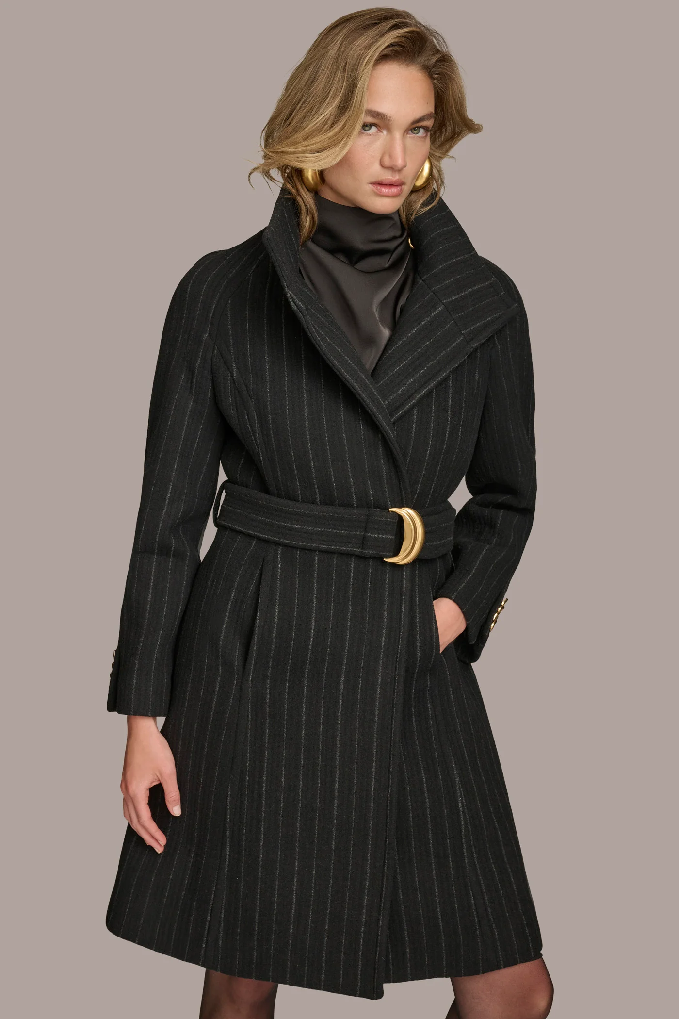 WOOL TRENCH COAT - VXVOV