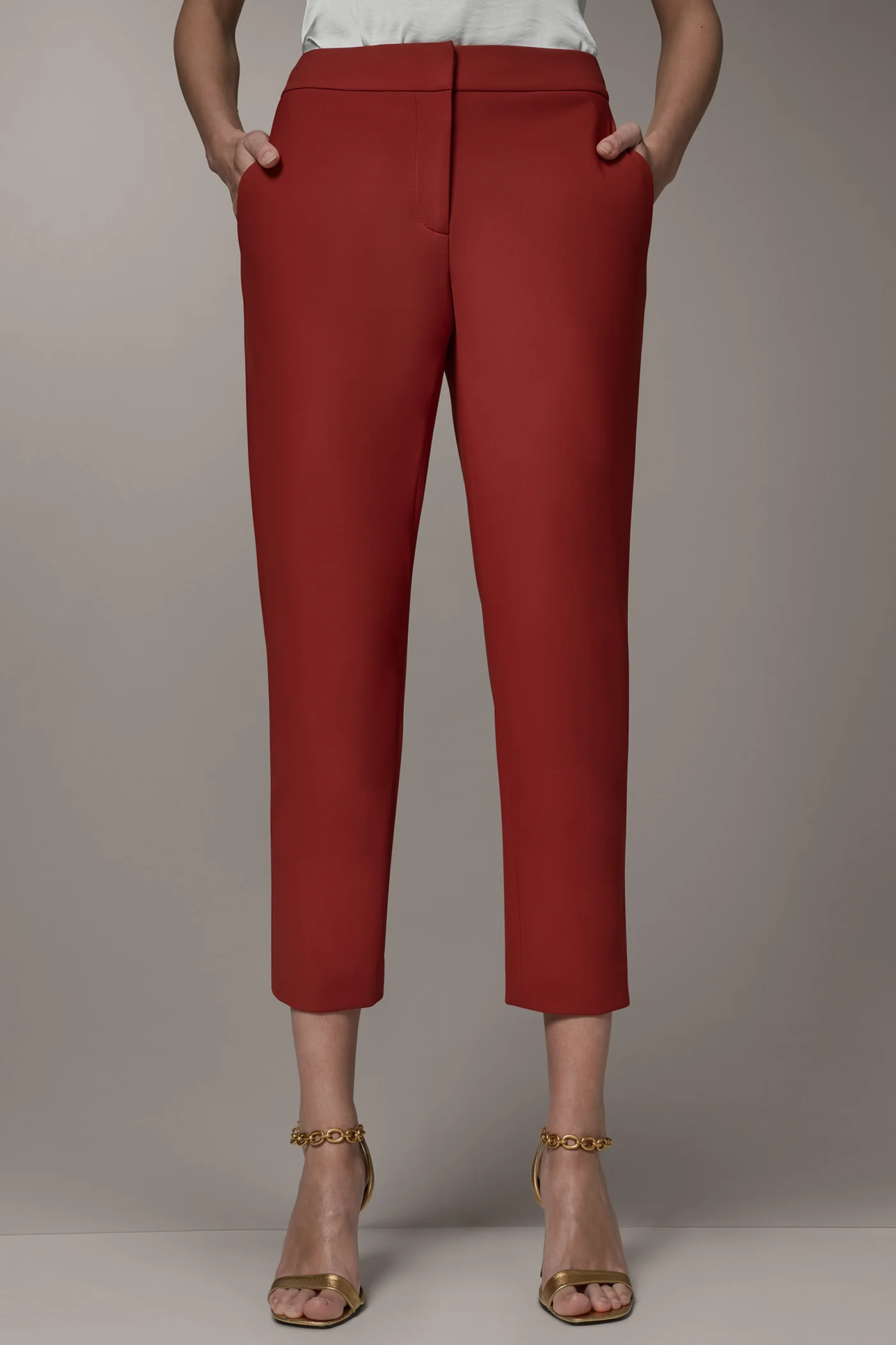 SLIM LEG ANKLE PANT - VXVOV