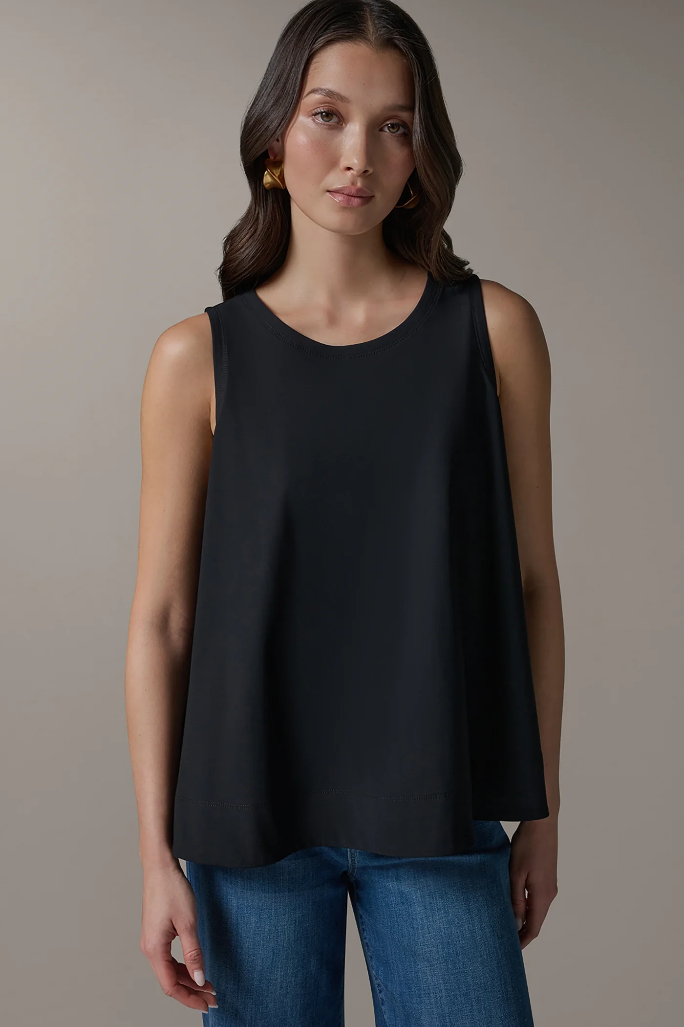 SLEEVELESS SWING TOP - VXVOV