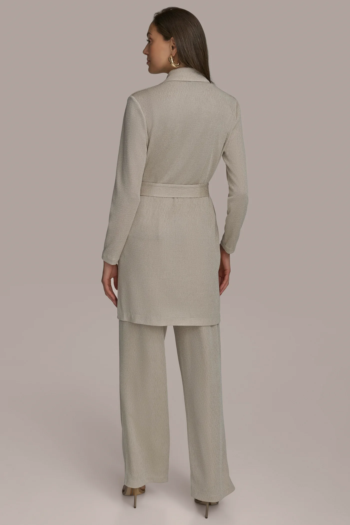 BELTED KNIT JACKET - VXVOV