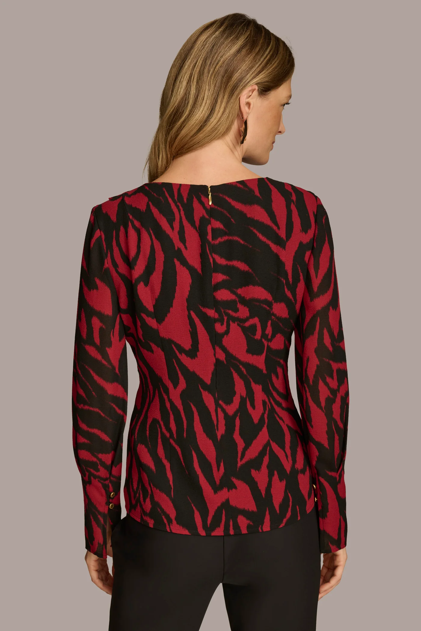 PRINT WIDE CUFF TOP - VXVOV