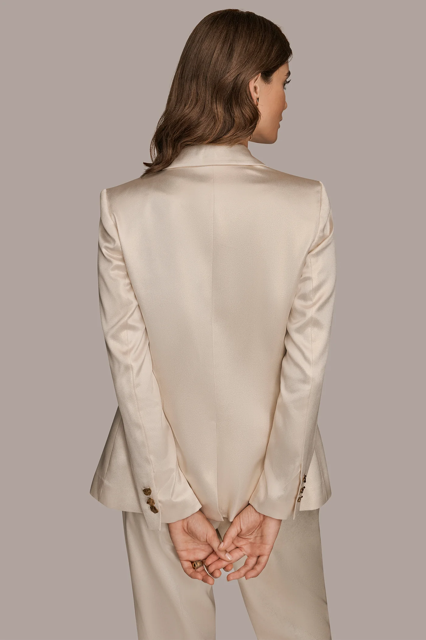 NOVELTY ONE BUTTON JACKET - VXVOV