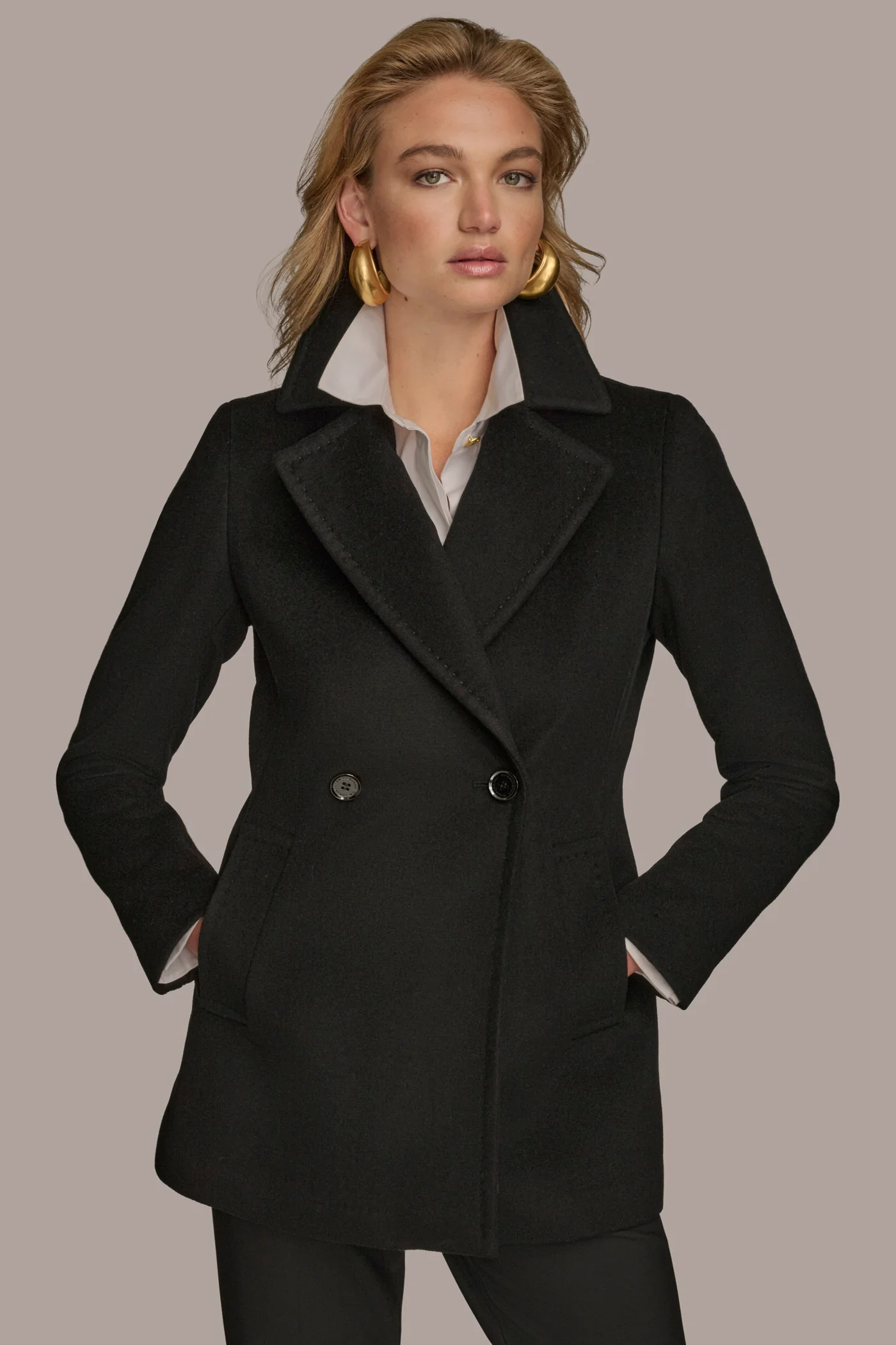 WOOL PEACOAT - VXVOV