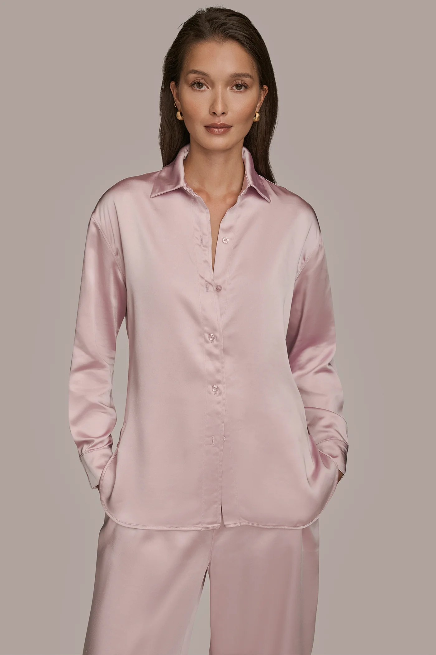 SATIN SHIRT - VXVOV