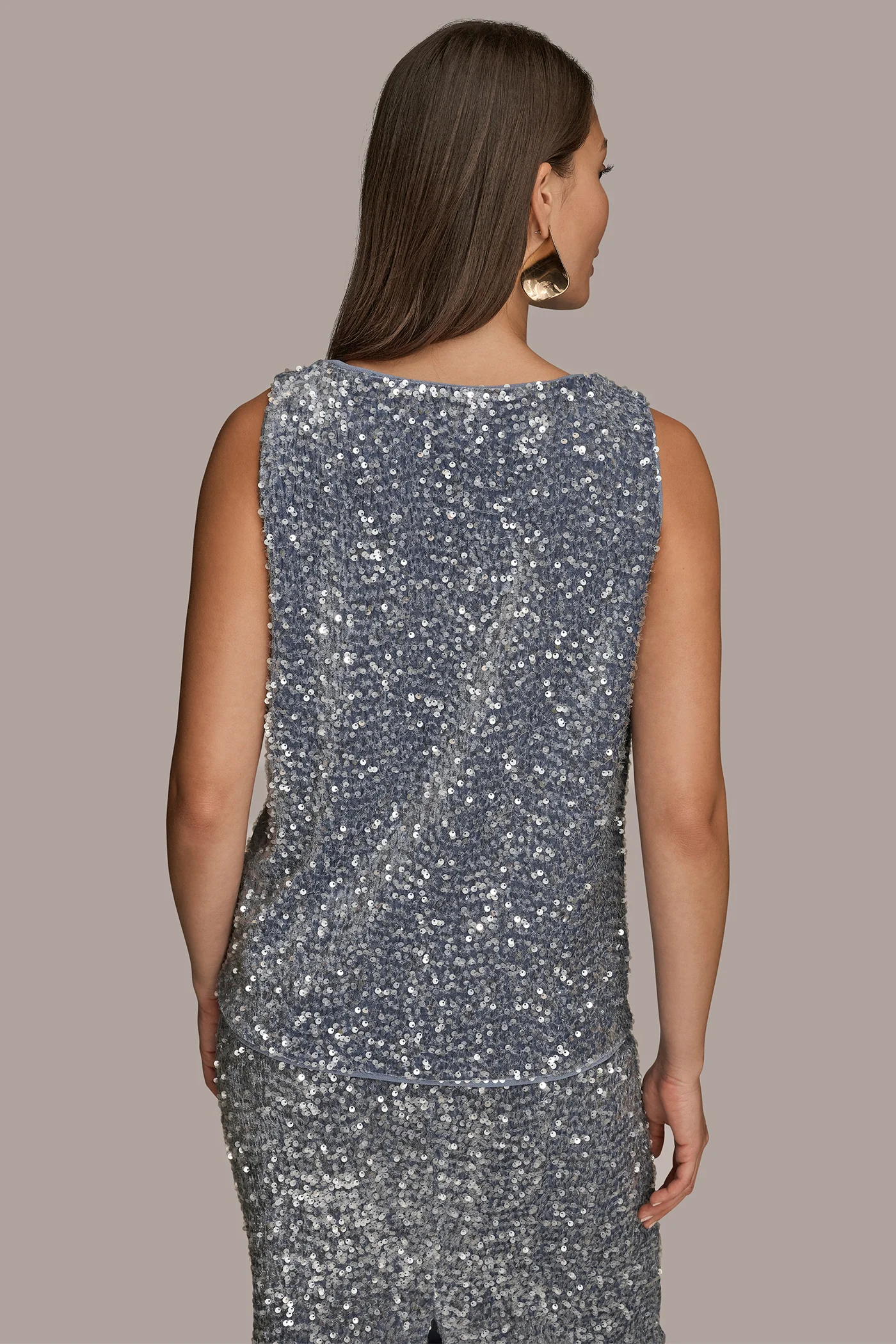 SEQUINED TANK - VXVOV