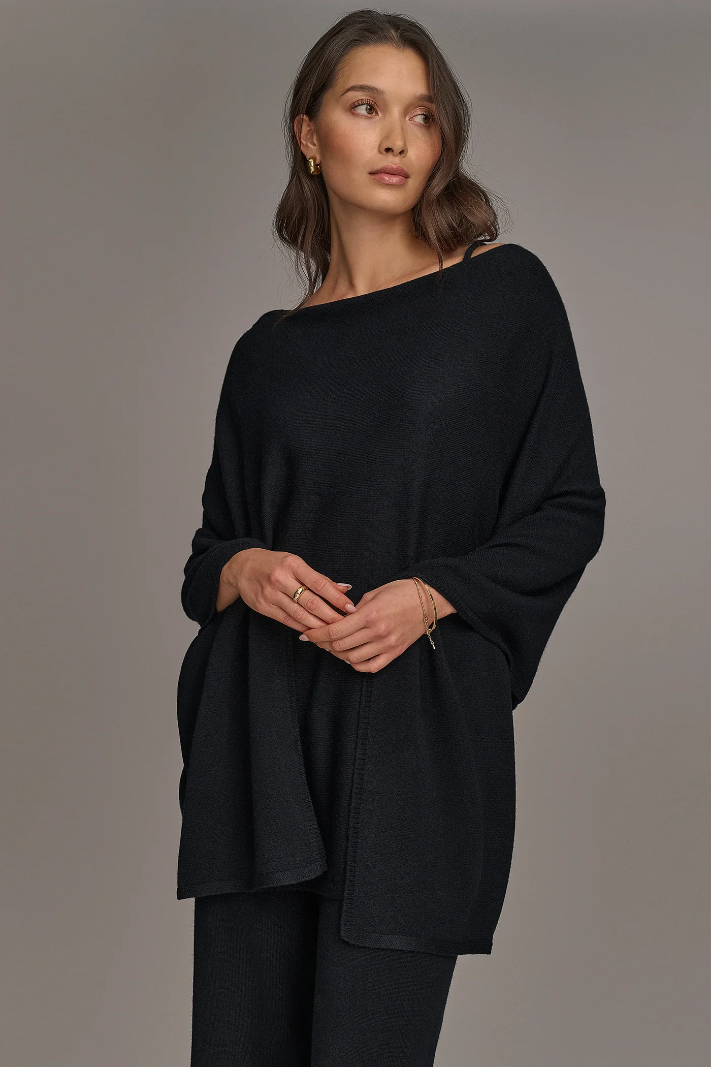 CASHMERE PONCHO - VXVOV