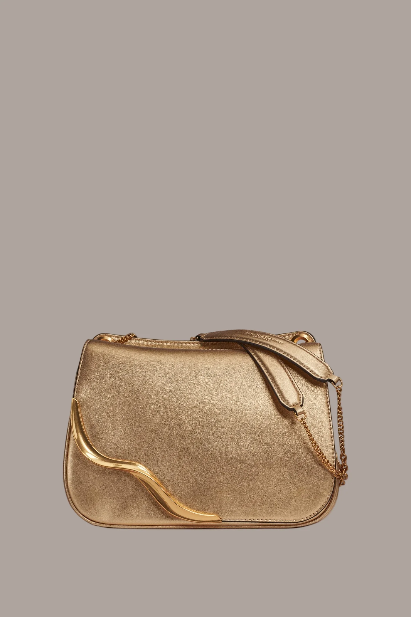 MALVERNE METALLIC CROSSBODY BAG - VXVOV