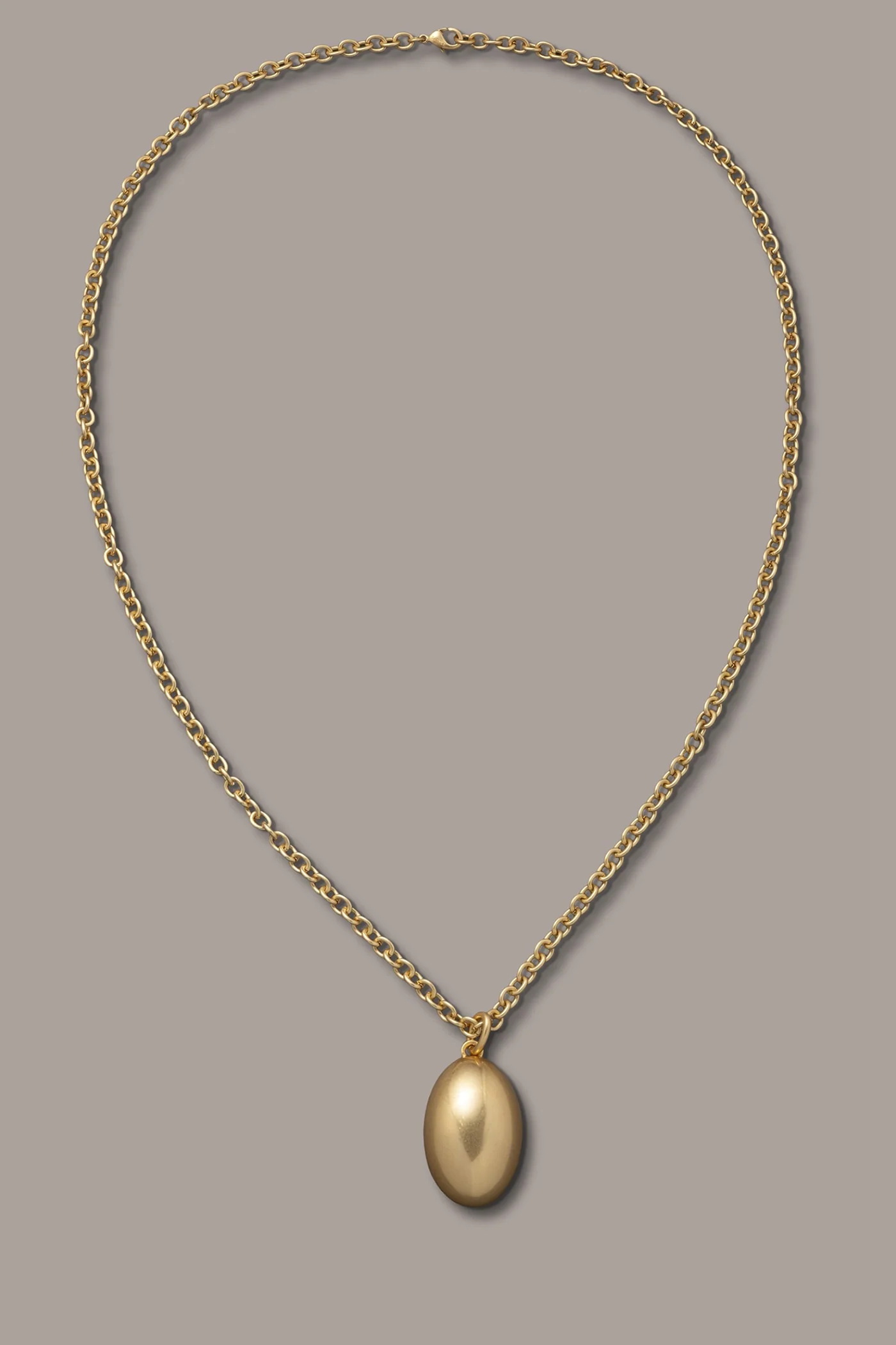 LONG PEBBLE PENDANT NECKLACE - VXVOV