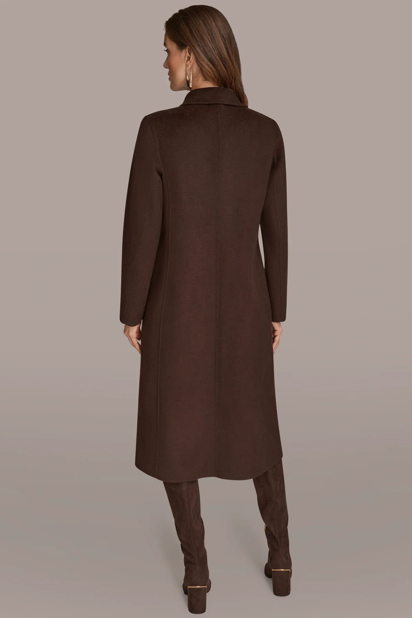 BUCKLE-DETAILED COAT - VXVOV