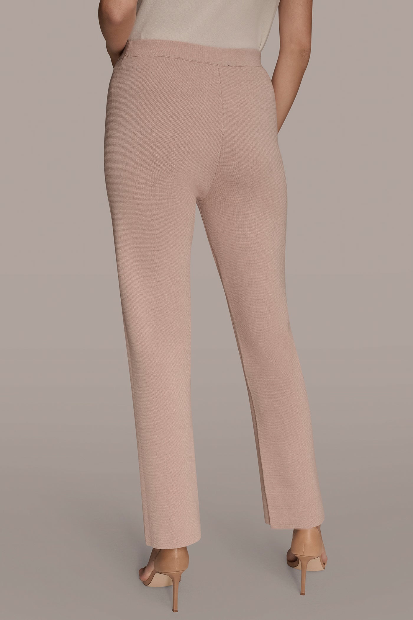 MID-RISE PULL-ON STRAIGHT-LEG PANT - VXVOV