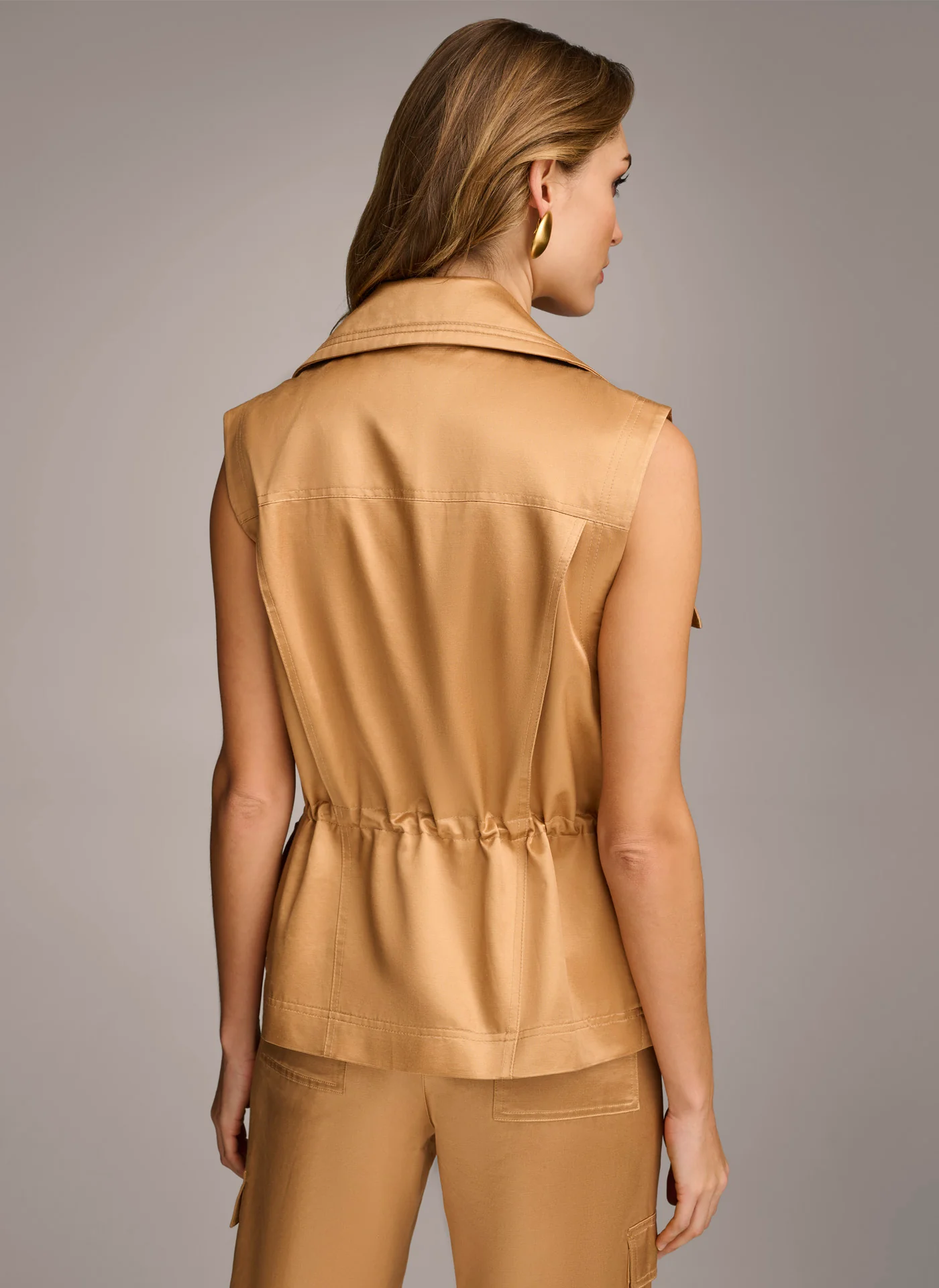 BELTED VEST - VXVOV