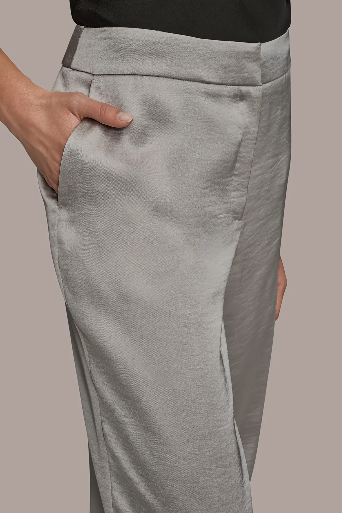 WIDE-LEG CLEAN FRONT PANT - VXVOV