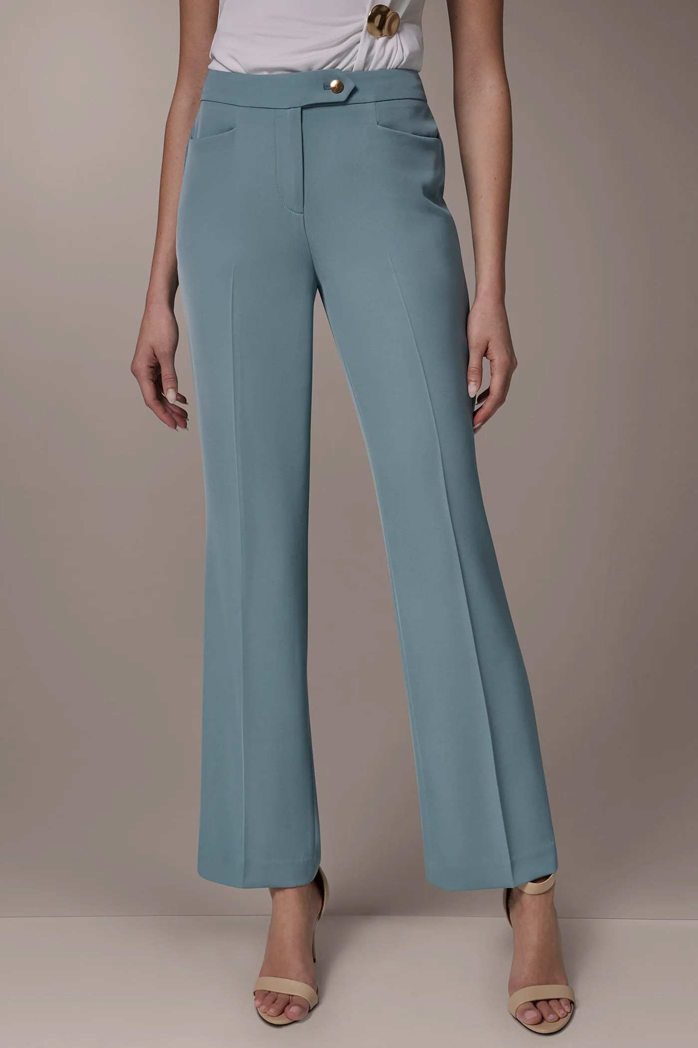 MID-RISE STRAIGHT SUIT PANT - VXVOV