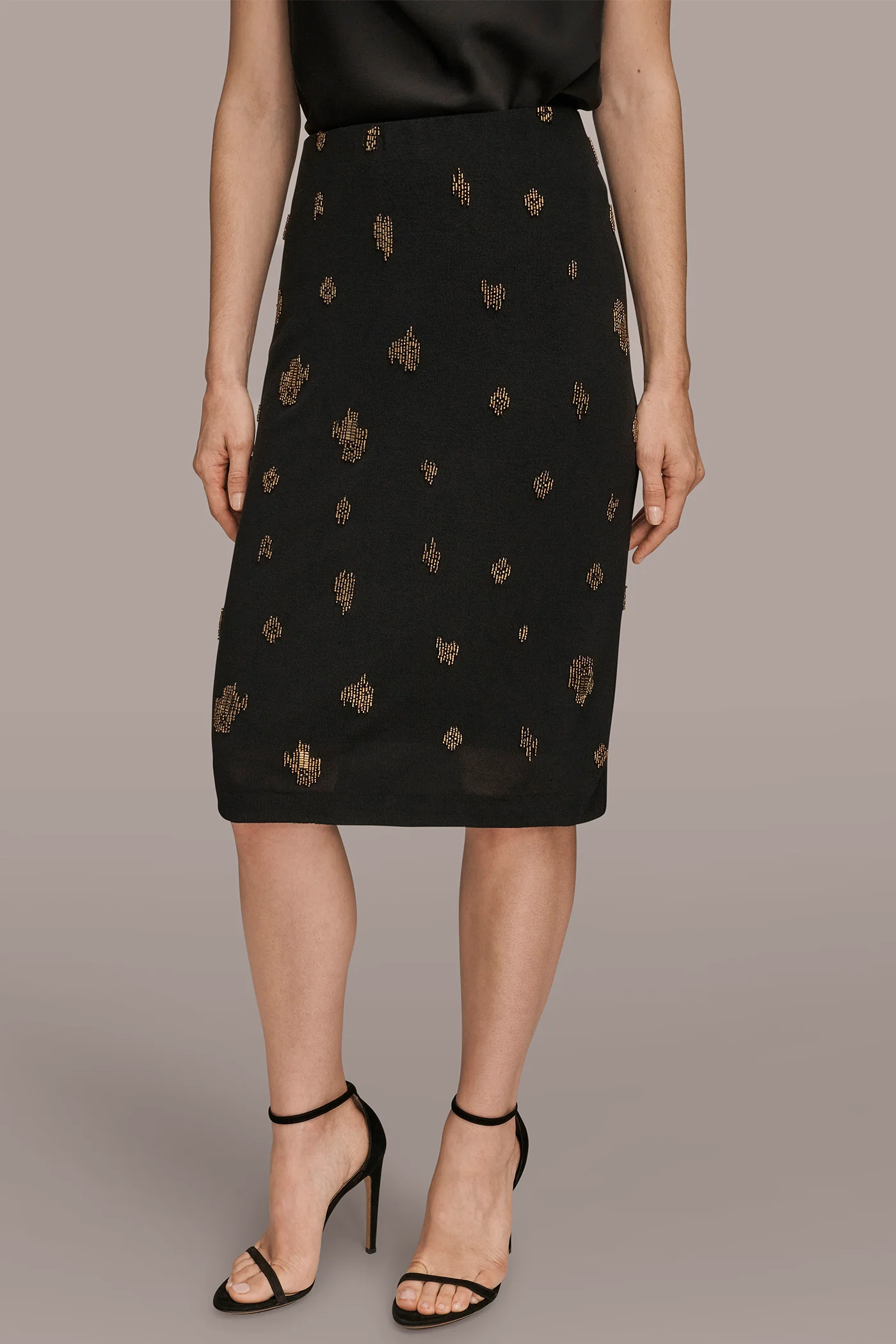 BEAD PENCIL SKIRT - VXVOV