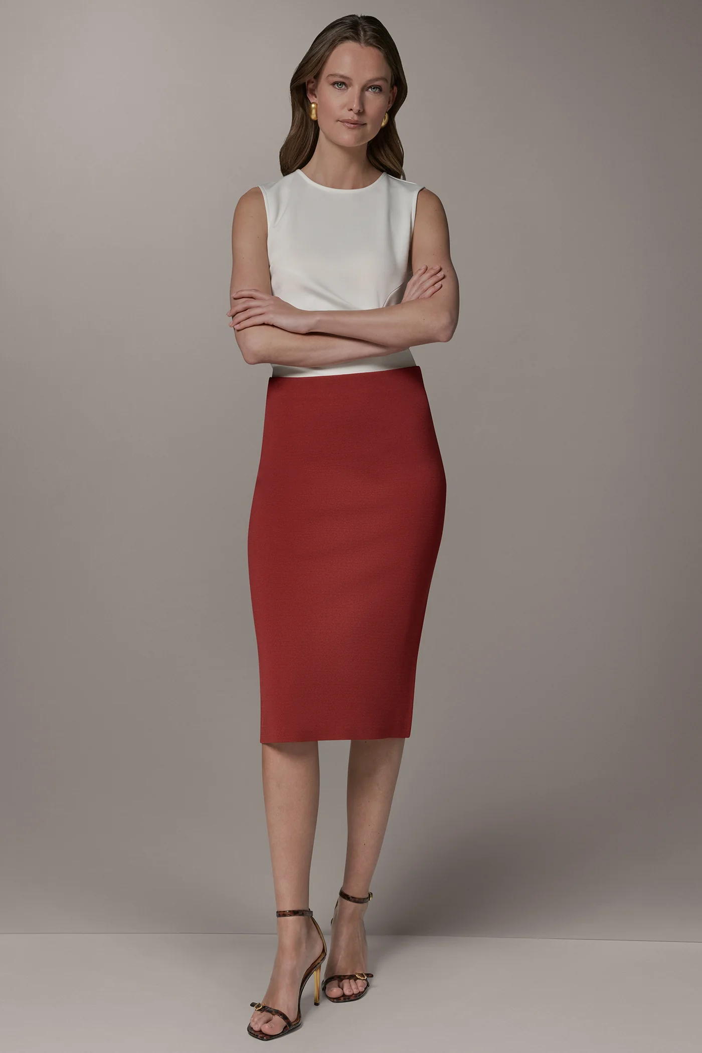 MIDI SWEATER SKIRT - VXVOV