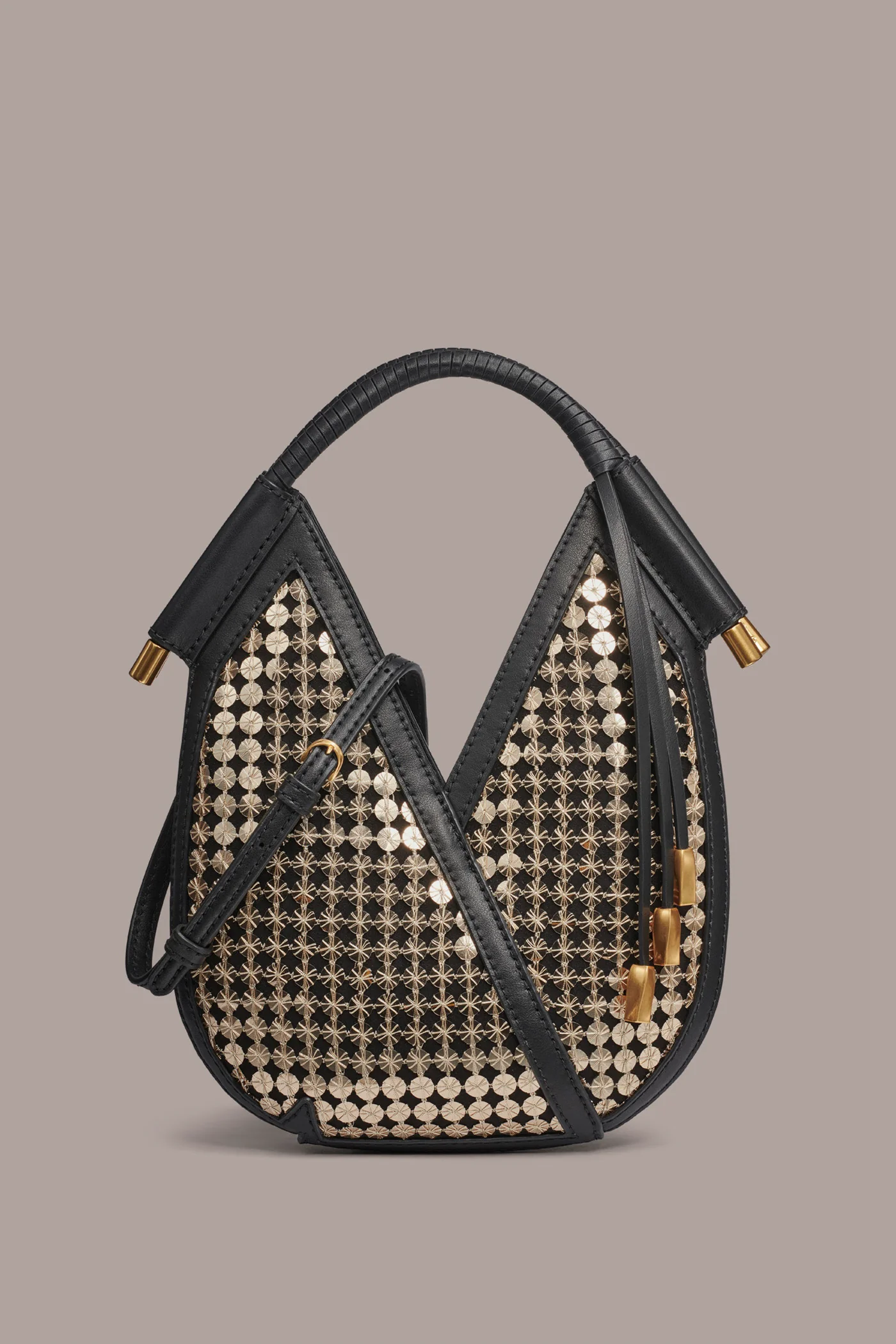 BALDWIN MICRO SEQUINED CROSSBODY BAG - VXVOV