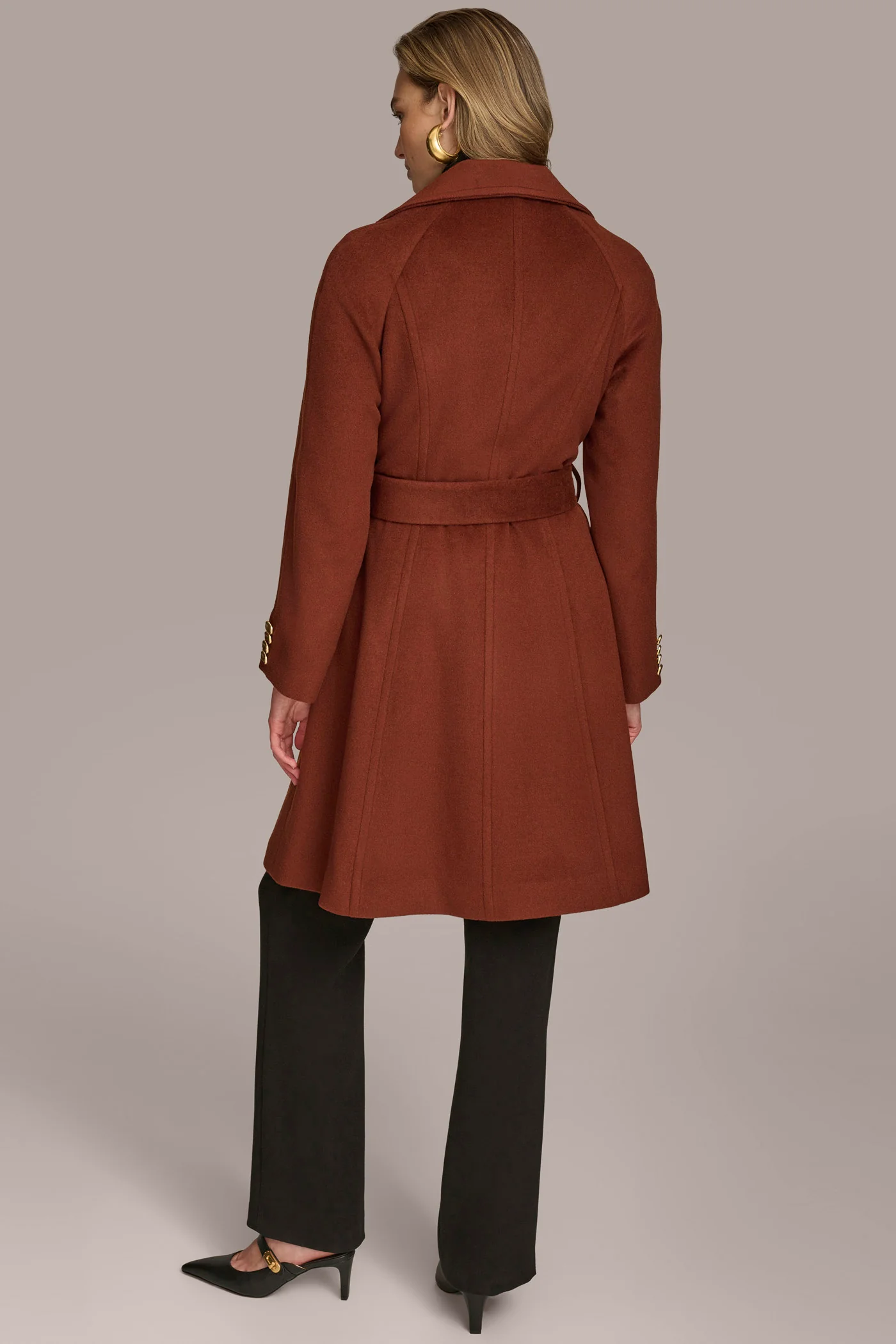 WOOL TRENCH COAT - VXVOV