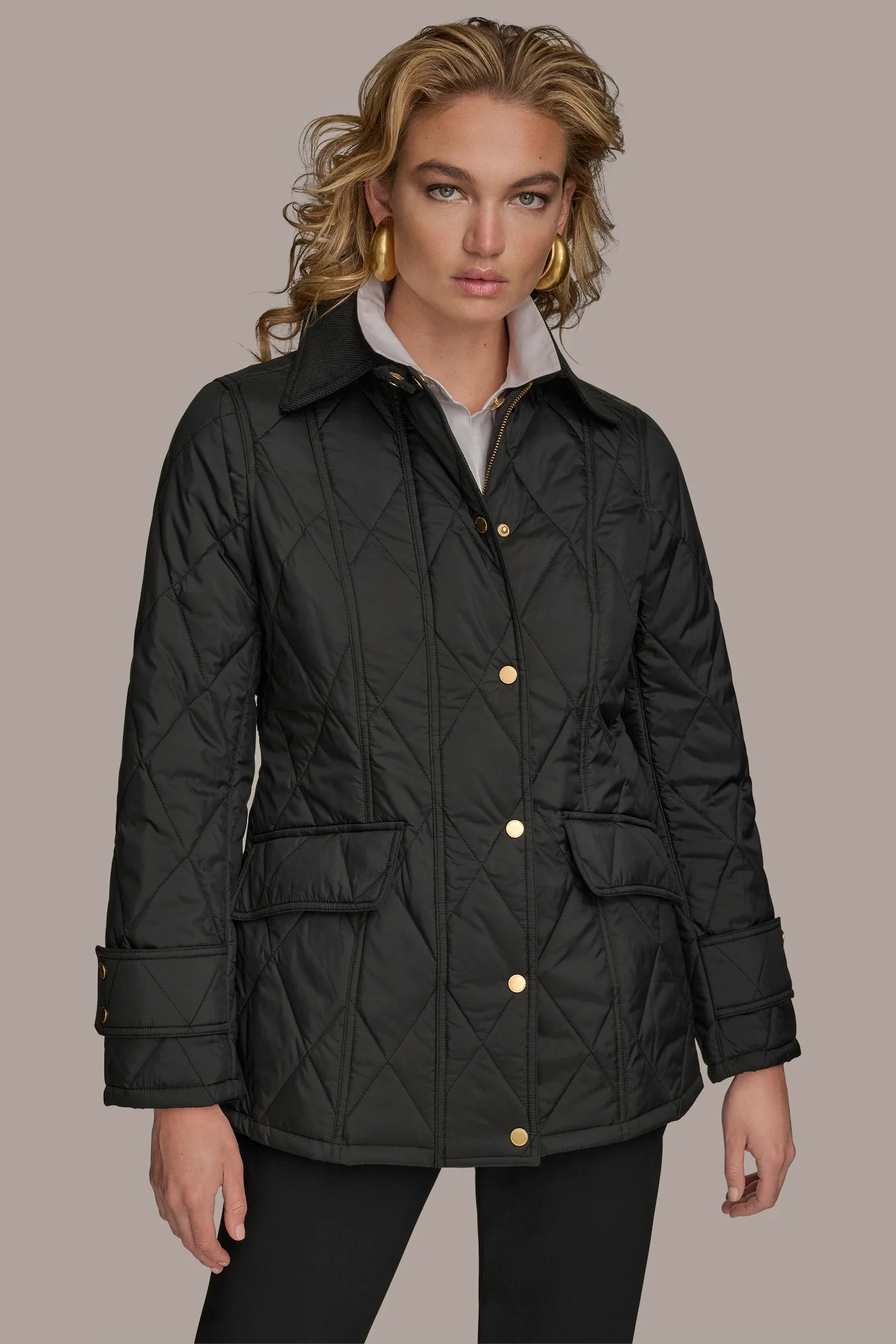 QUILTED BARN JACKET - VXVOV