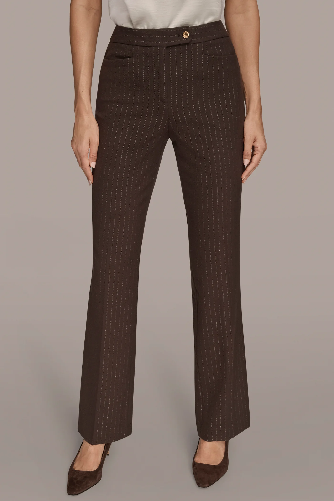 LUREX STRAIGHT LEG PANT - VXVOV