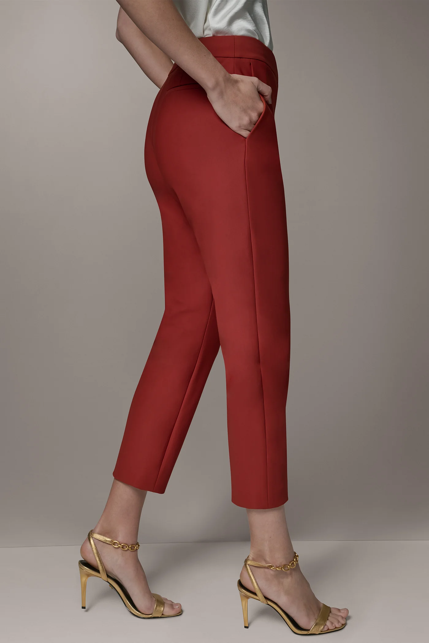 SLIM LEG ANKLE PANT - VXVOV
