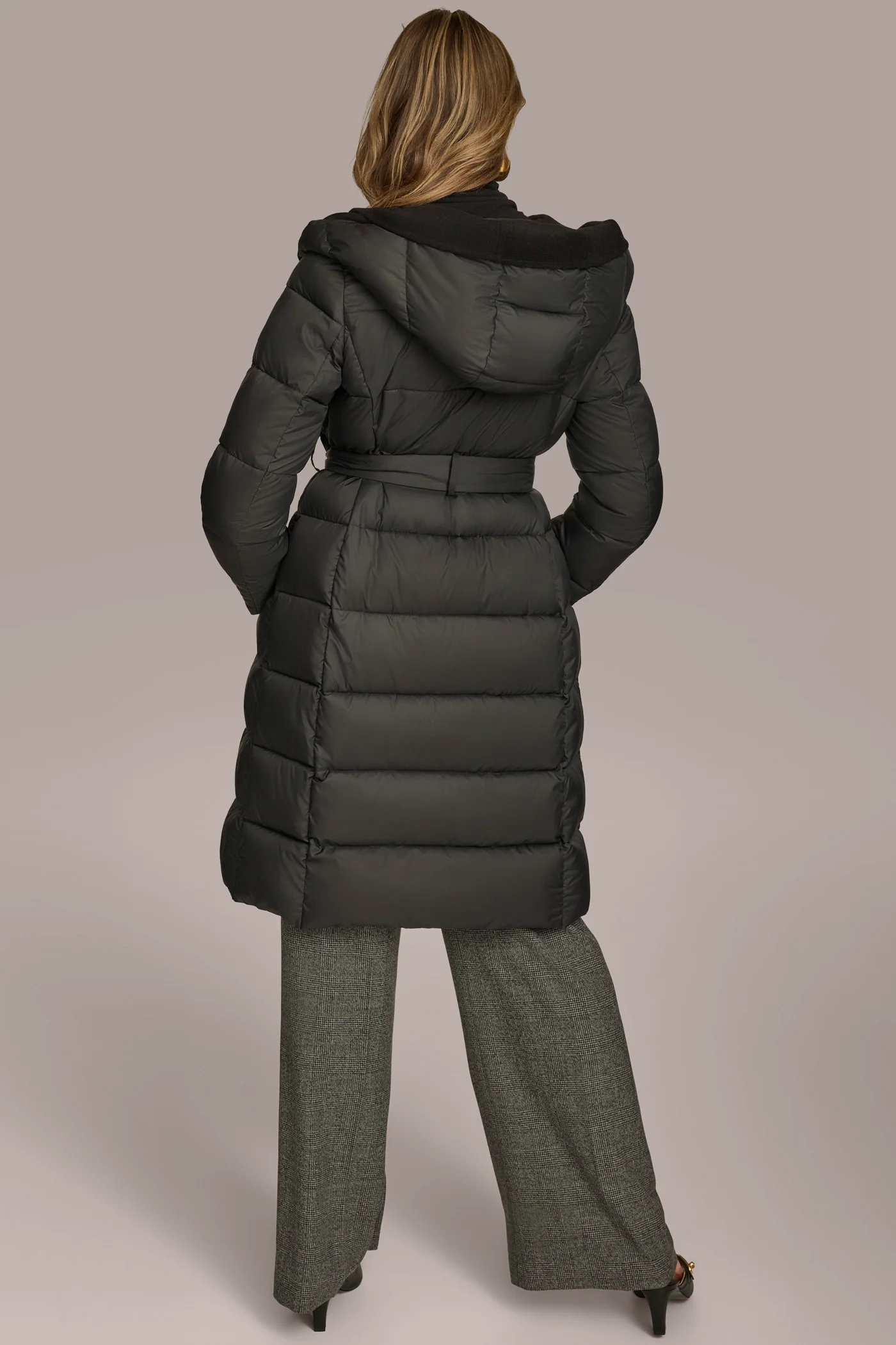 TIE WAIST PUFFER - VXVOV